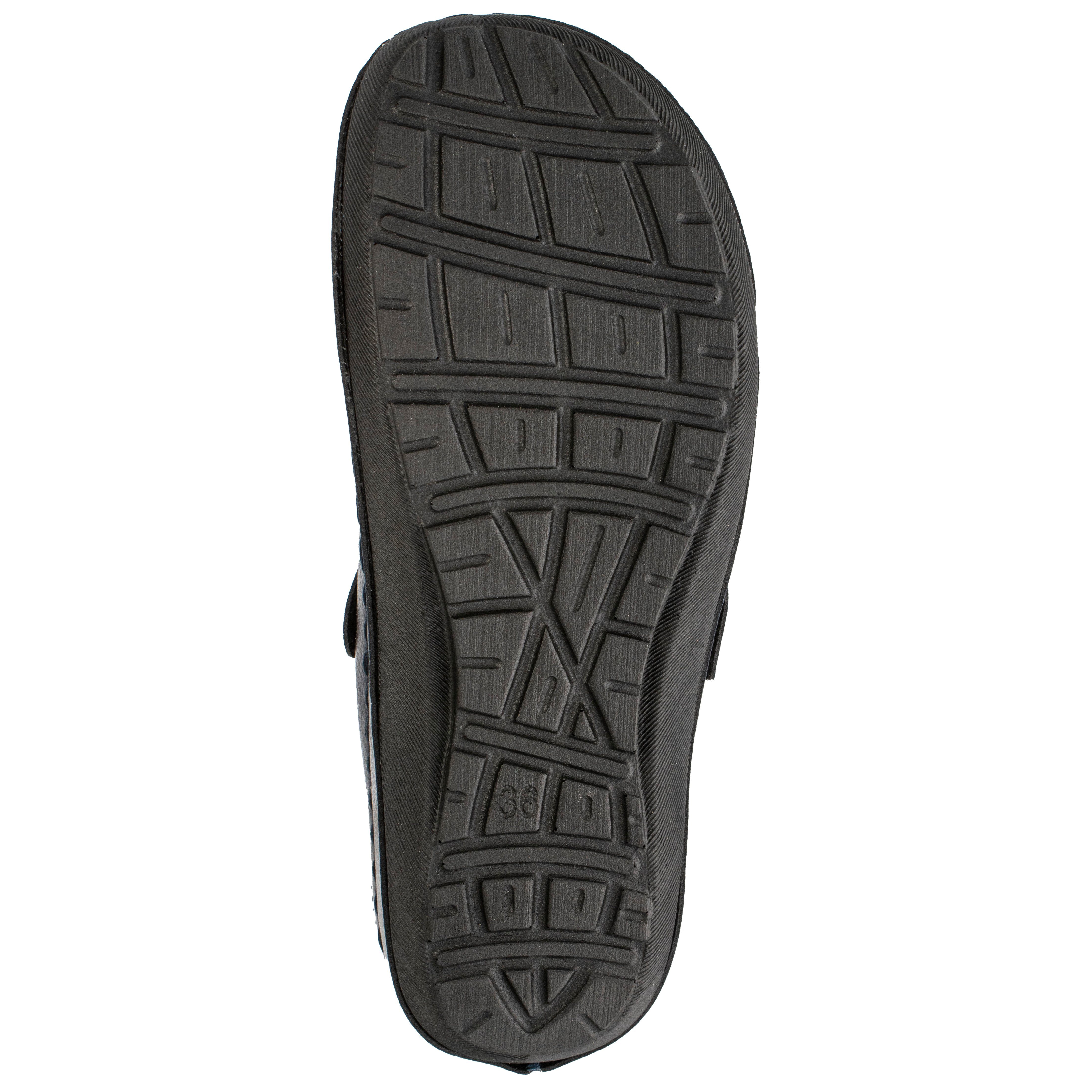 Fischer-Markenschuh Michaela Clog aus Nappan (Lederiminat), Weite G, herausnehmbares Fußbett aus Leder