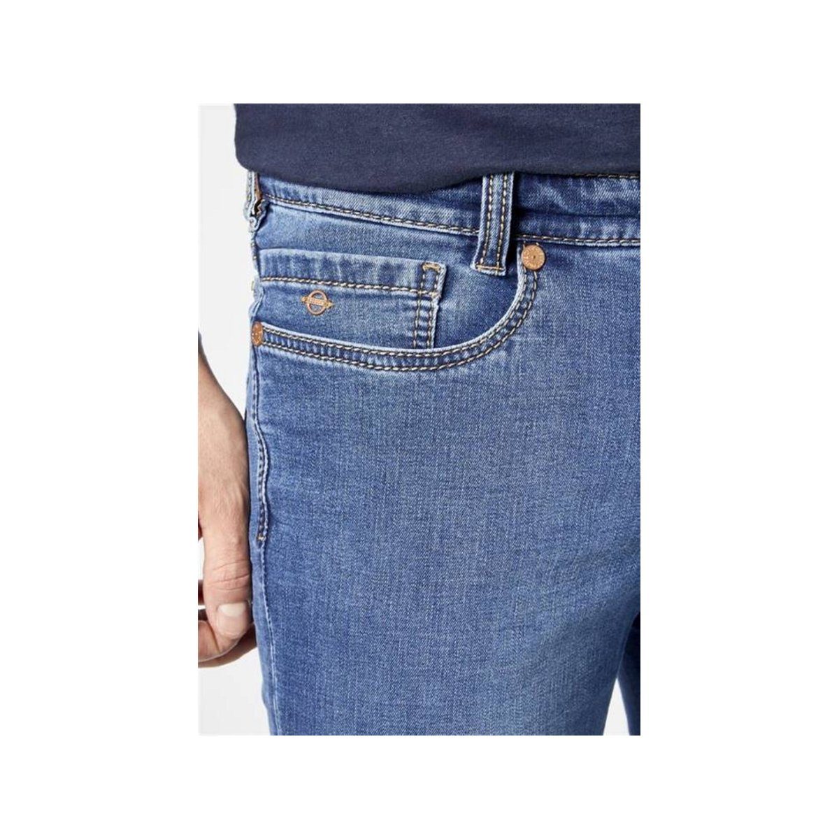 5-Pocket-Jeans hell-blau Paddock's (1-tlg)
