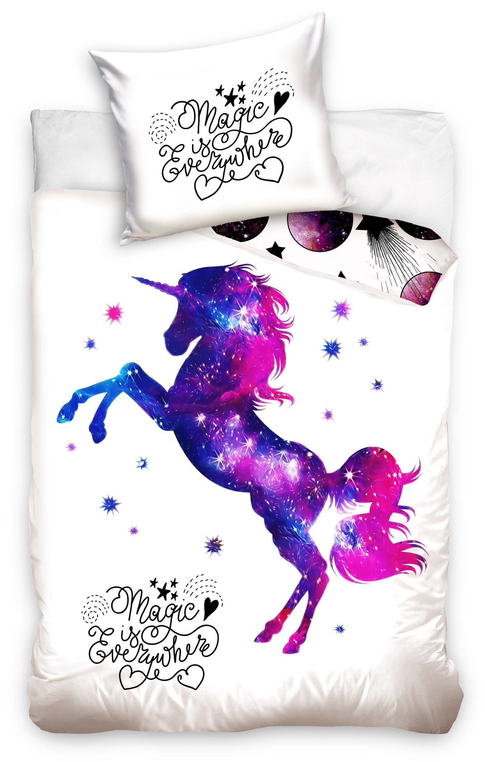 Bettwäsche Unicorn Magic