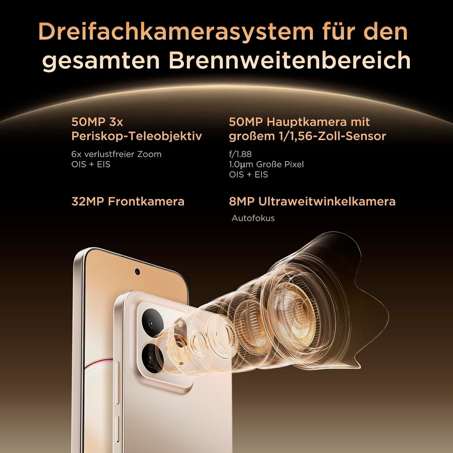 TCL P80 Ultra 512GB Smartphone (17,34 cm/6,83 Zoll, 512 GB Speicherplatz, 50 MP Kamera) – Bild 3 von 5