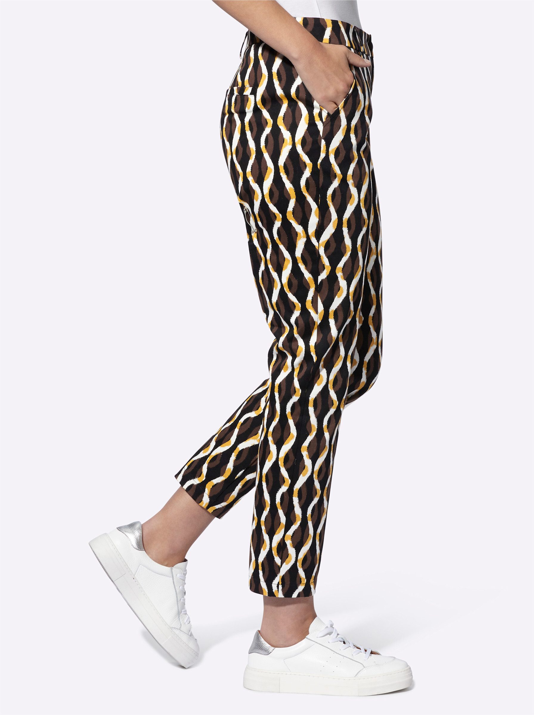 heine Jerseyhose Druck-Hose normal günstig online kaufen