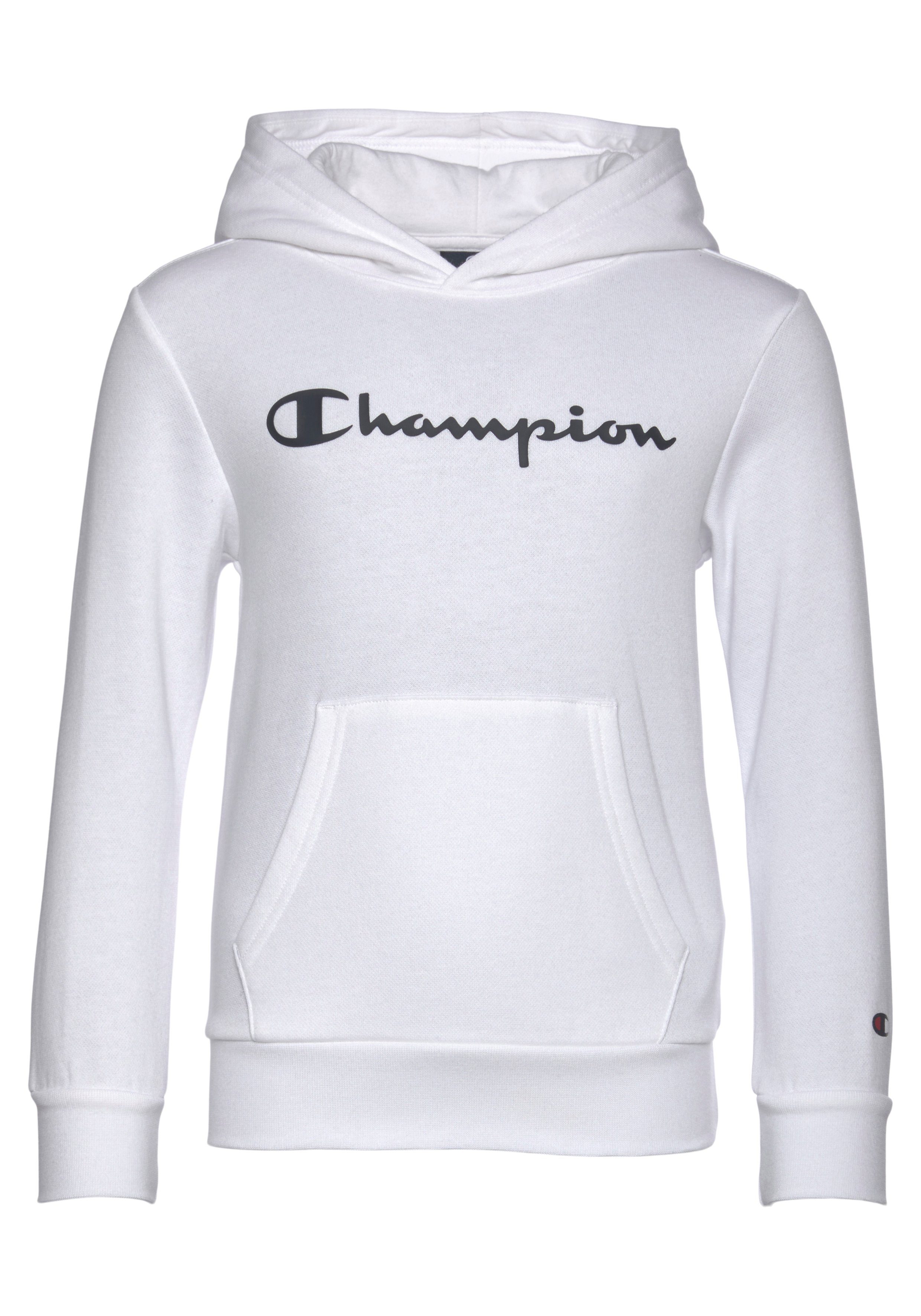 Sweatshirt Champion weiß Kapuzensweatshirt Hooded