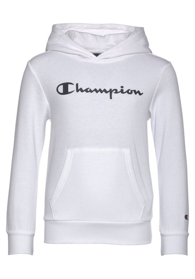 Champion Kapuzensweatshirt Hooded Sweatshirt, Mit Bündchen an den  Abschlüssenund Kängurutasche