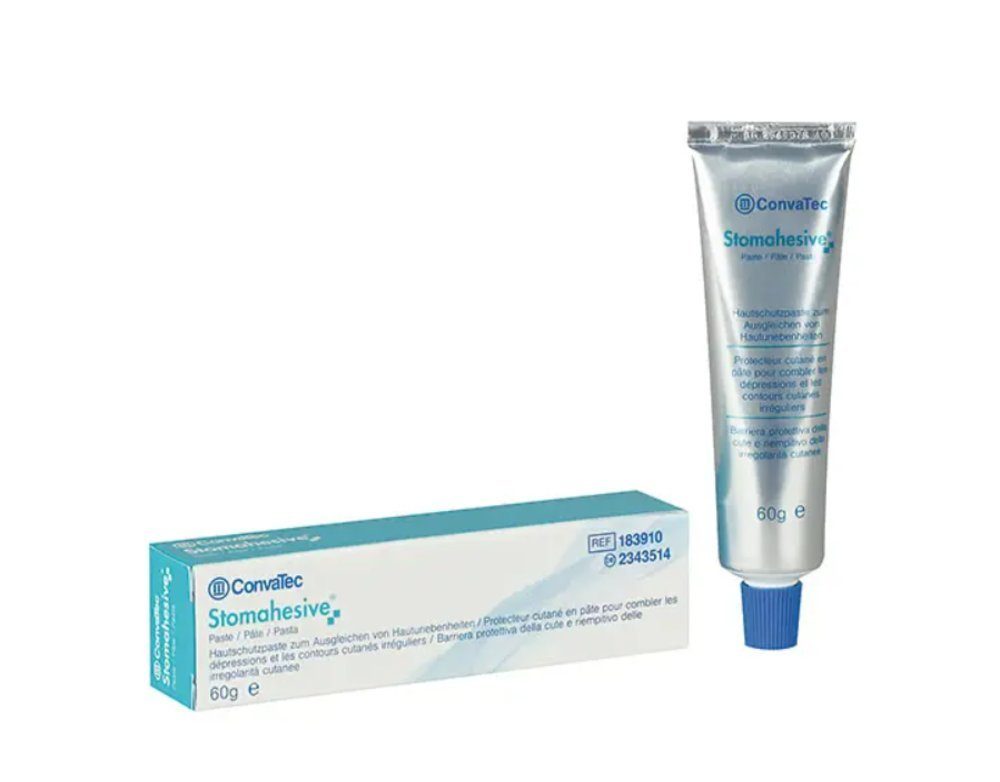 Convatec Hautcreme Convatec Stomahesive Hautschutzpaste Haufpflege, Hautcreme, 60g, gegen Hautunebenheiten in der Stomaumgebung