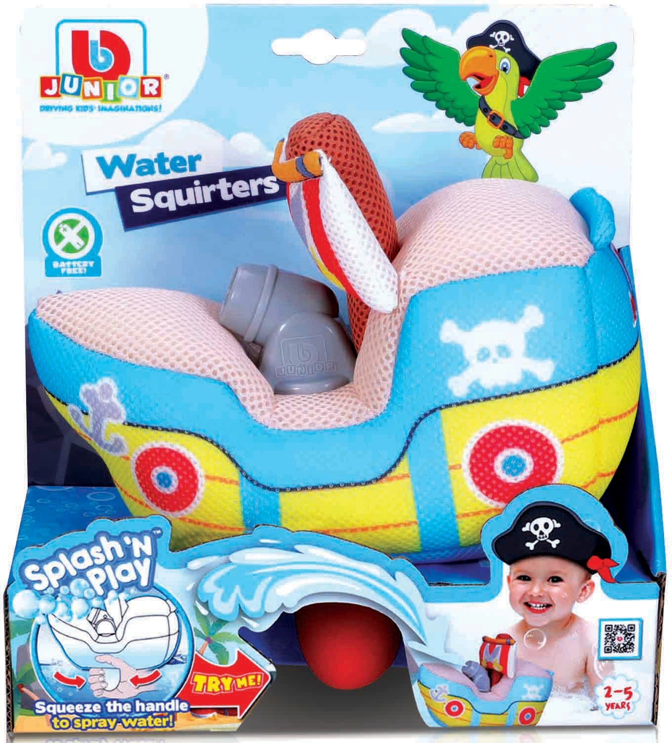 Water mit Badespielzeug ´N Splash Play, Piraten Spritzfunktion bbJunior Boot, Squirter,