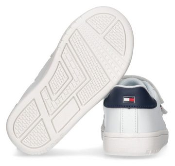 Tommy Hilfiger LOW CUT VELCRO SNEAKER Sneaker mit dezentem Logoschriftzug, Freizeitschuh, Halbschuh, Schnürschuh