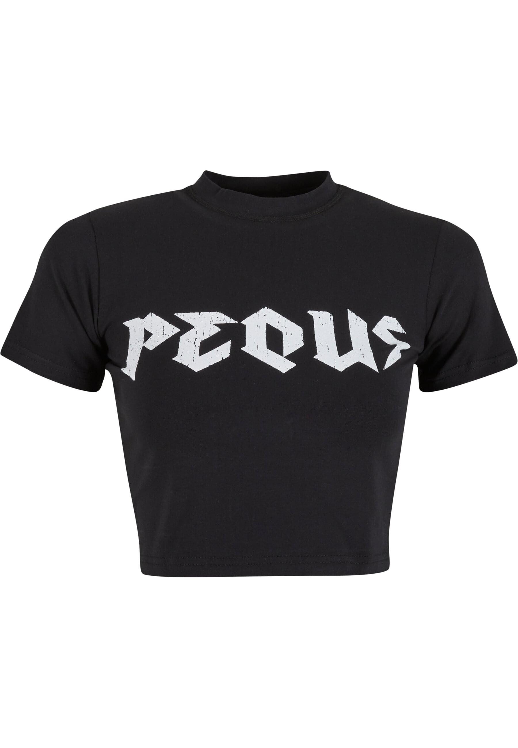 PEQUS T-Shirt PEQUS PEQUS Band Logo Crop Tops (1-tlg)