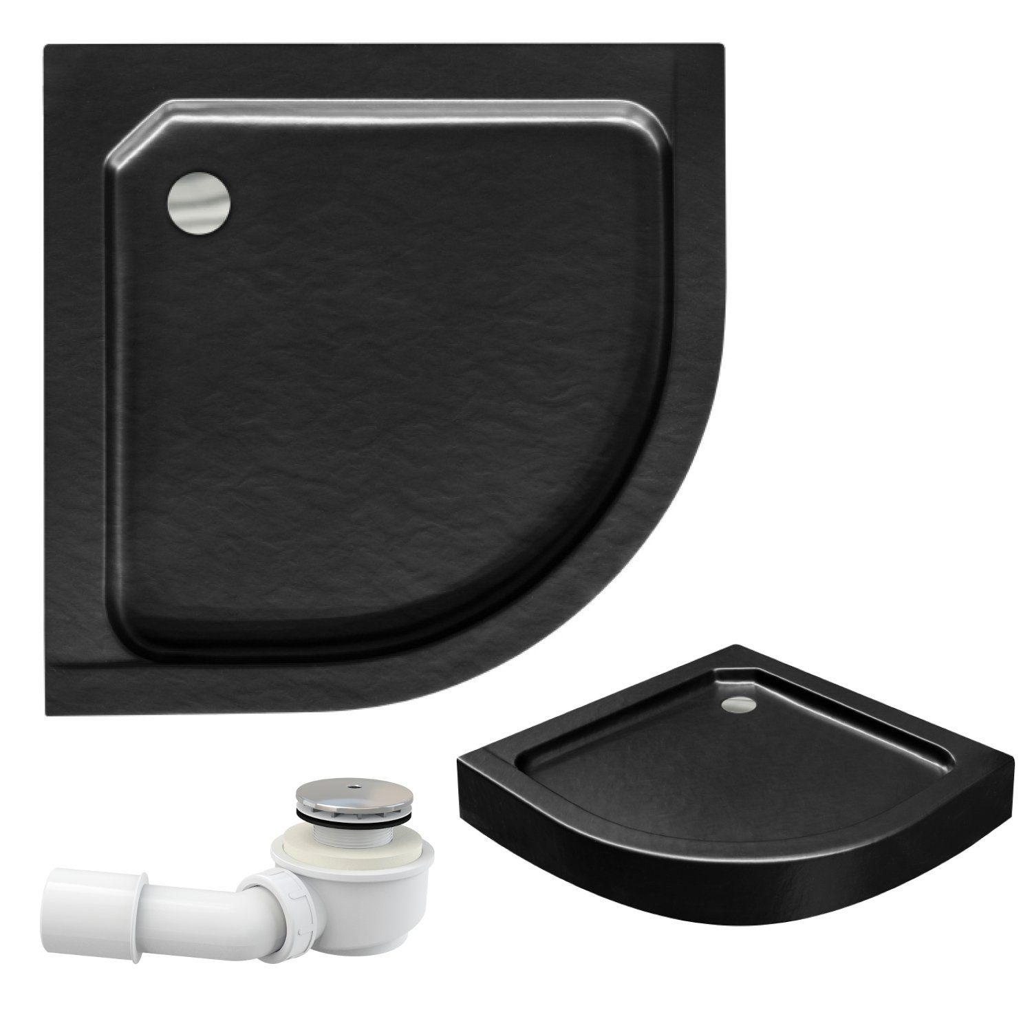 KOLMAN Duschwanne ALEX Duschwanne Halbrund 80x80 günstig online kaufen