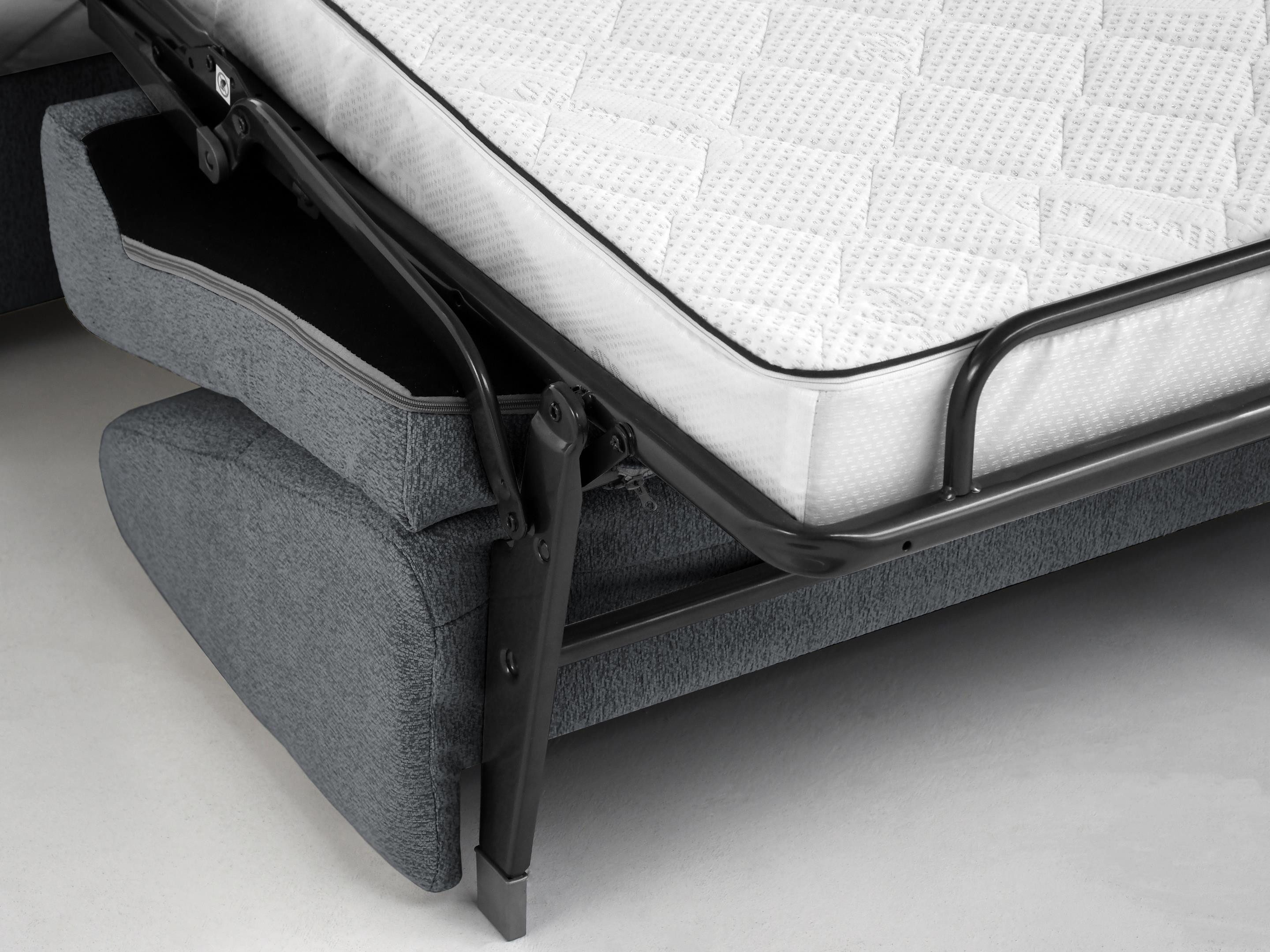 Beautysofa Schlafsofa Pireus modernes Sofa mit italienischem Klappmechanismus und Matratze, in 3 Größen & 6 Farben, Bettkasten und Schlaffunktion – Bild 5 von 5