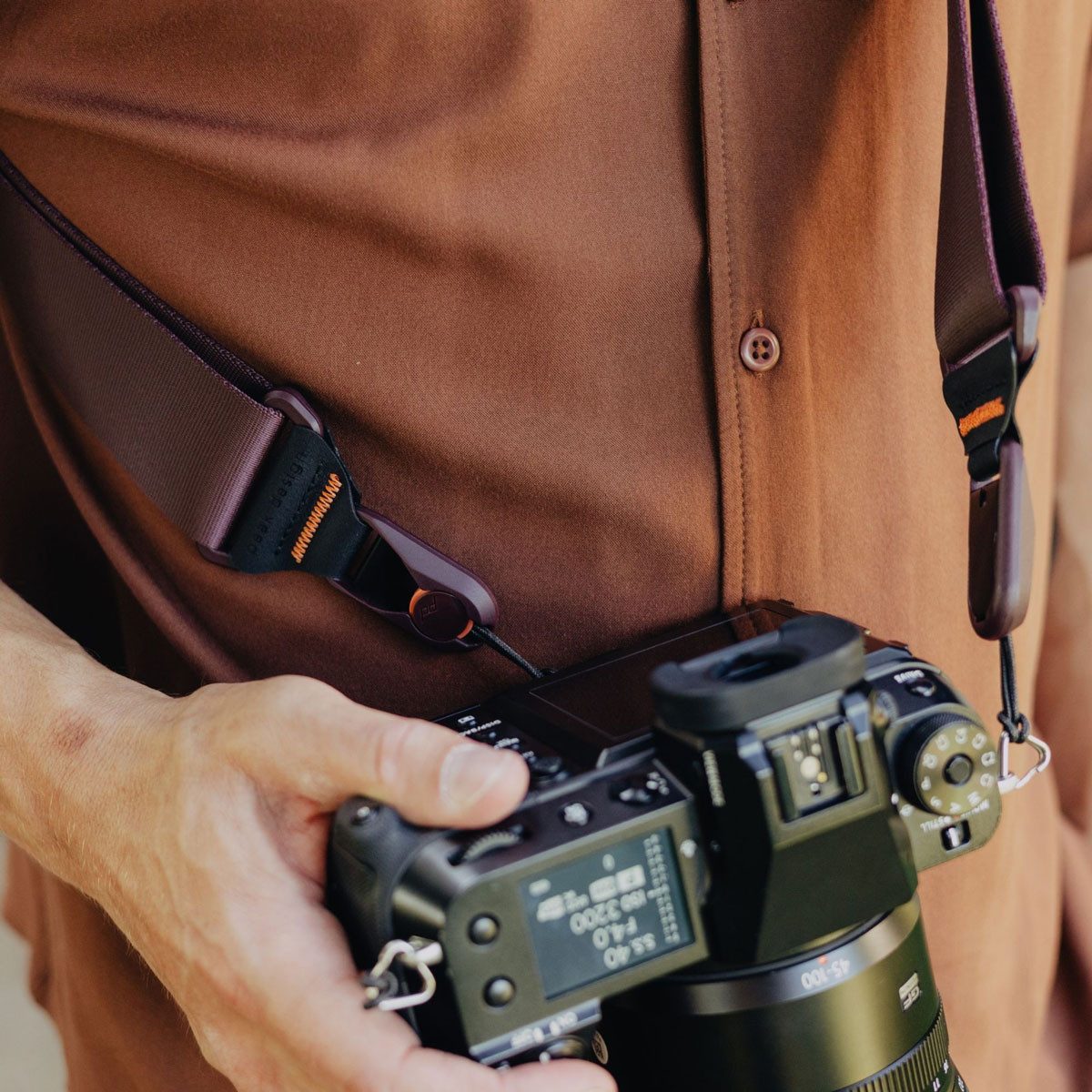 Peak Design Tragegurt Slide Kamera-Tragegurt - Eclipse (Weinrot)