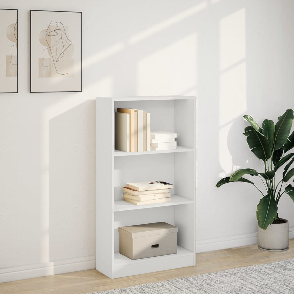 vidaXL Bücherregal Bücherregal Weiß 60x24x109 cm günstig online kaufen