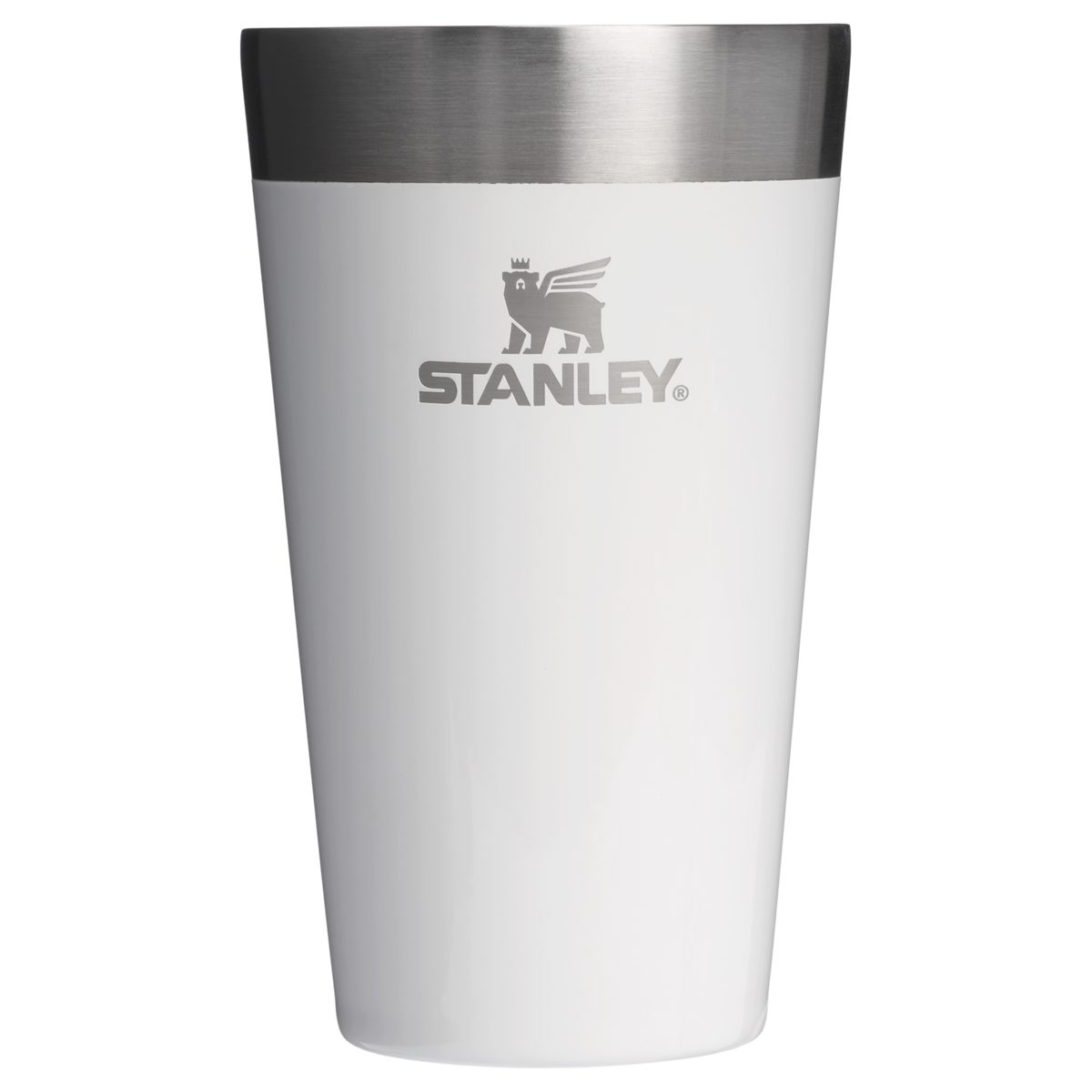 STANLEY Trinkflasche STANLEY Trinbkecher Bierbecher 0,47 L Frost White