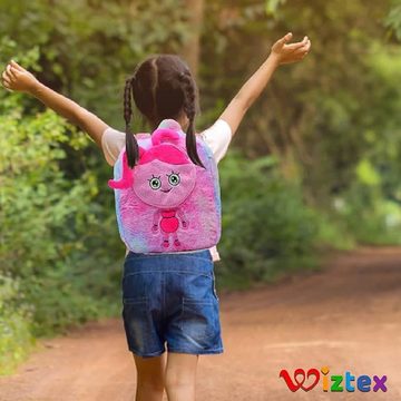 Wiztex Notebook-Rucksack Mommy Long Legs Kinder Rucksack, Regenbogen Weich Kindergartentasche