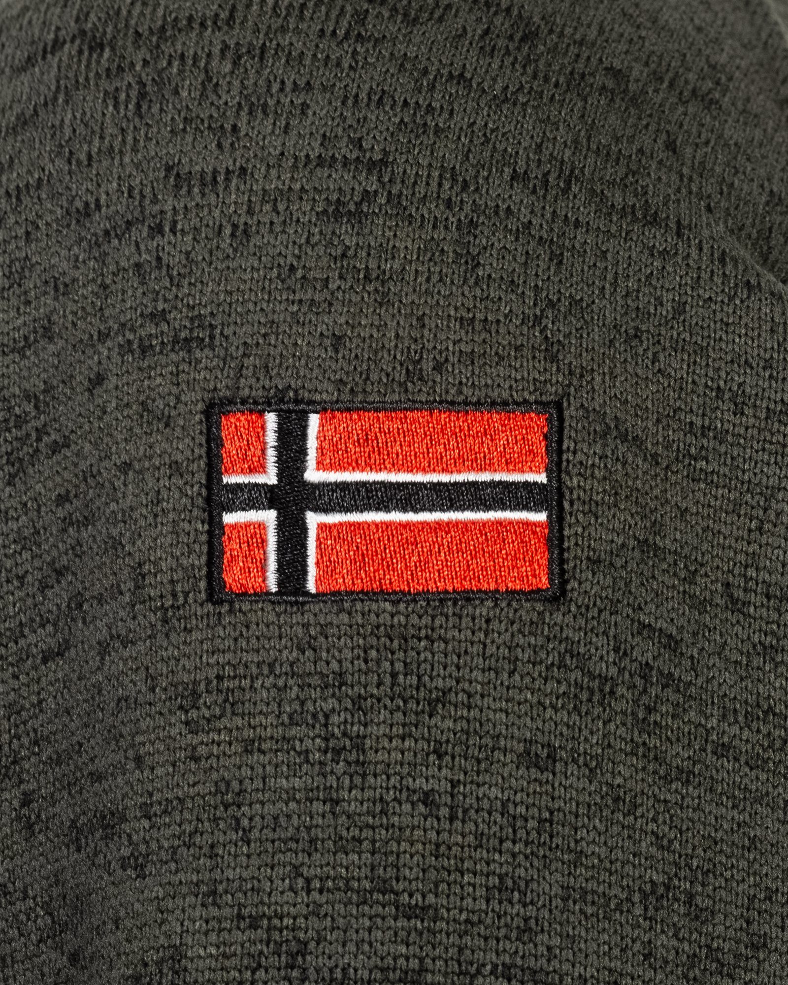 Geographical Norway Fleecejacke Herren Übergangs Jacke Fleece Sweat Übergangs Jacke Frühlings
