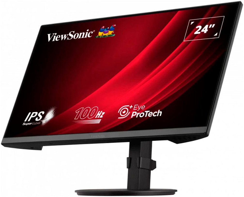 Viewsonic VS19713(VG2408A-MHD) LED-Monitor (61 cm/24 ", 1920 x 1080 px, Full HD, 5 ms Reaktionszeit, 100 Hz, SuperClear® IPS)