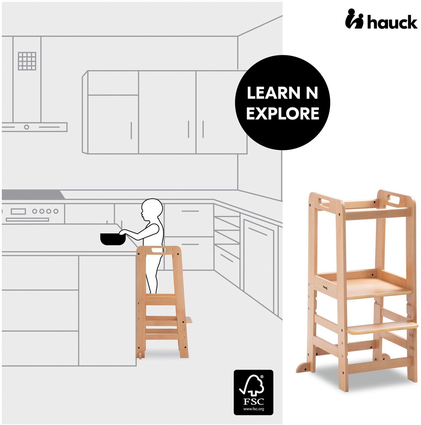 Hauck Tischsitz Learn N Explore - günstig online kaufen