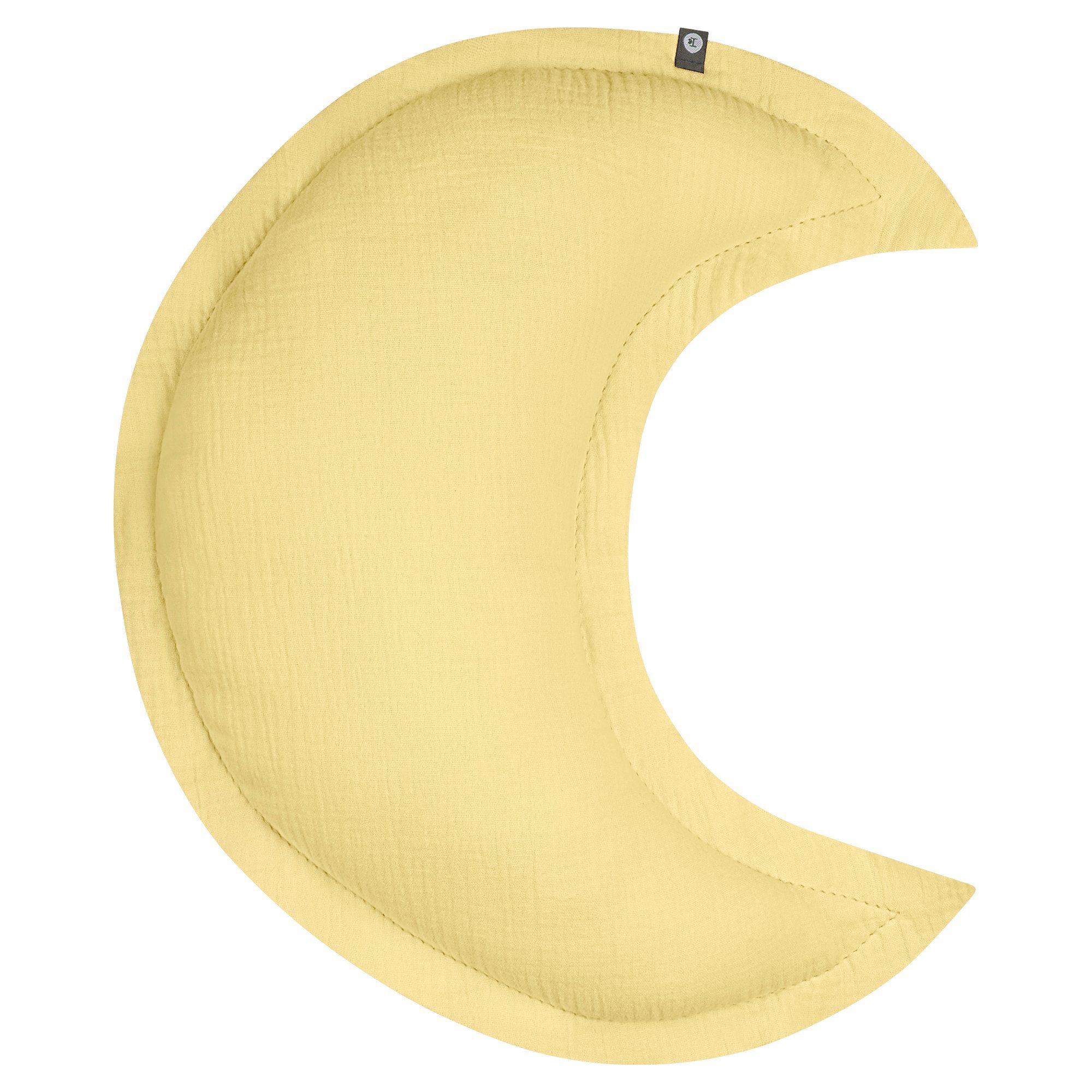 Dekokissen Zierkissen Musselinkissen "Mond" aus 100% Baumwolle