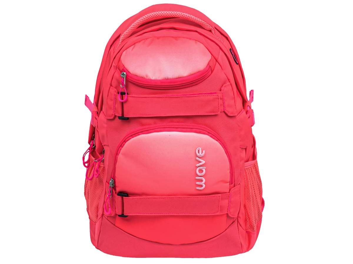 Wave Schulrucksack "Infinity" Rucksack Schule für Mädchen Jungen Teenager 2025, Schultasche, ab 5. Klasse, weiterführende Schule, Set mit Regenhülle