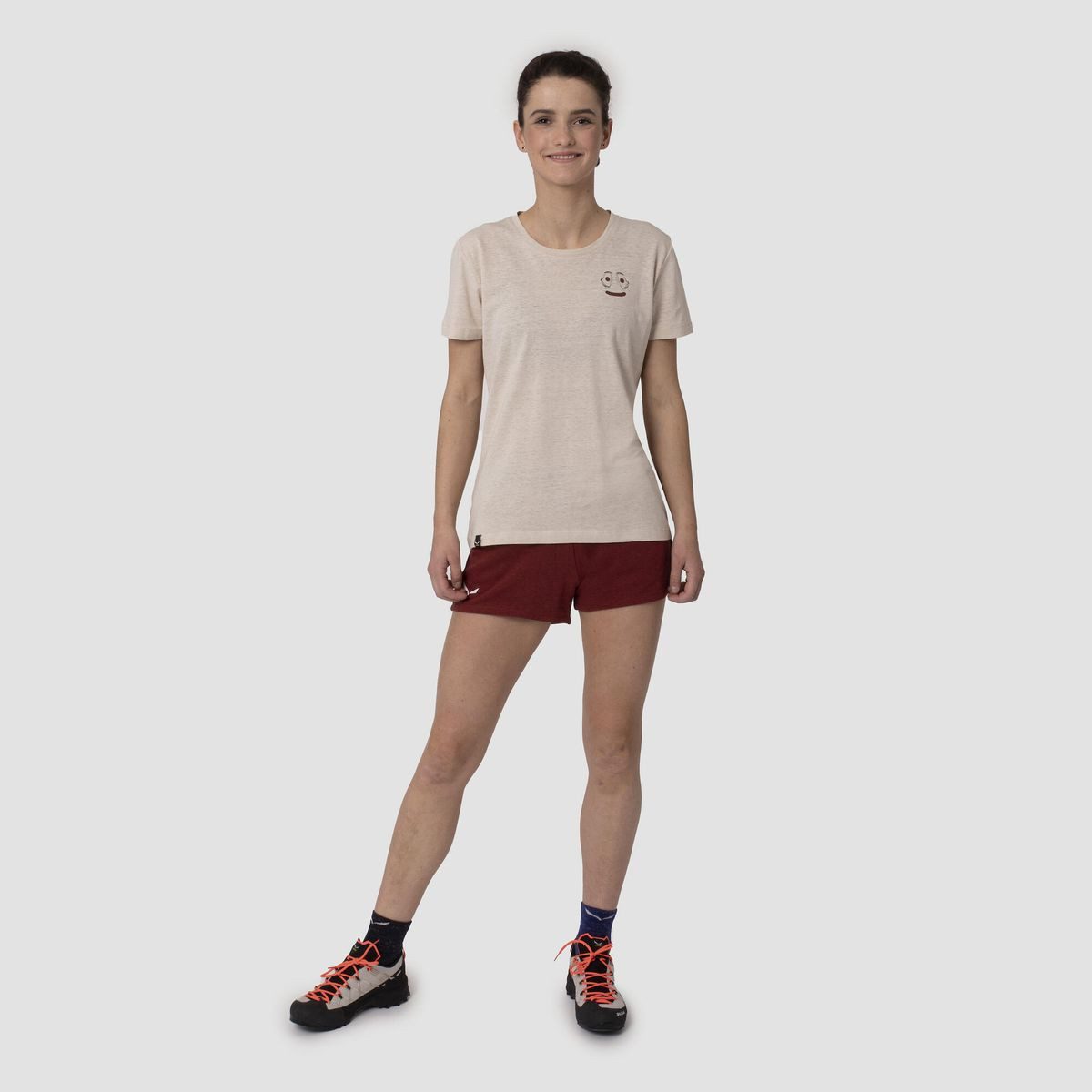 Salewa Funktionsshorts Lavaredo Hemp W Train Shorts Leichte Klettershorts für Frauen – ideal für das Training an der