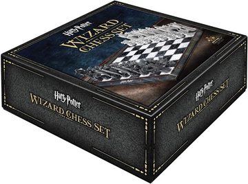 The Noble Collection Spiel, Schach Harry Potter Wizard Zauberer Schachset, mit 32 hochdetaillierten, geformten Kunststoffschachfiguren