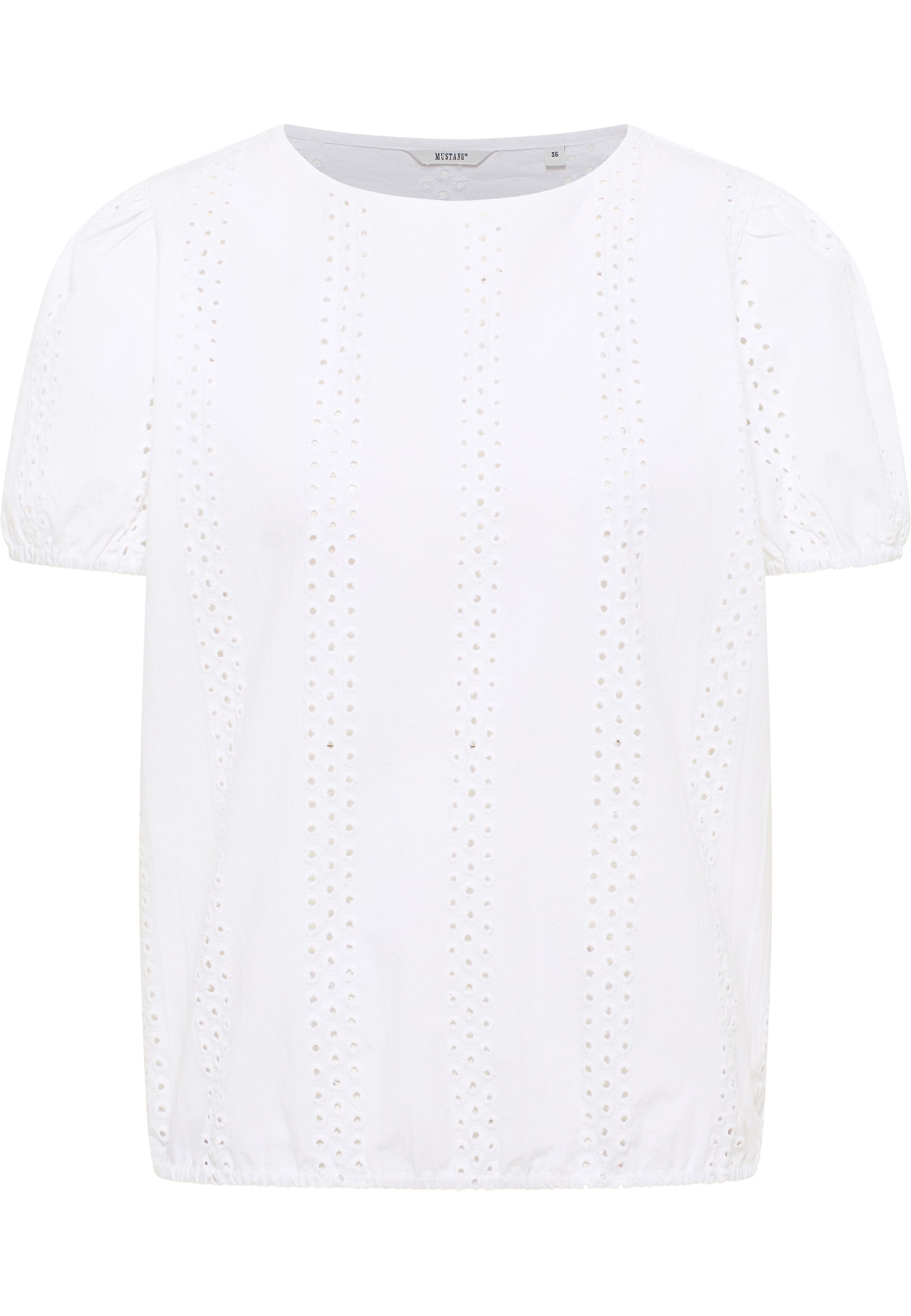 MUSTANG Kurzarmbluse Damen Style Assaria günstig online kaufen