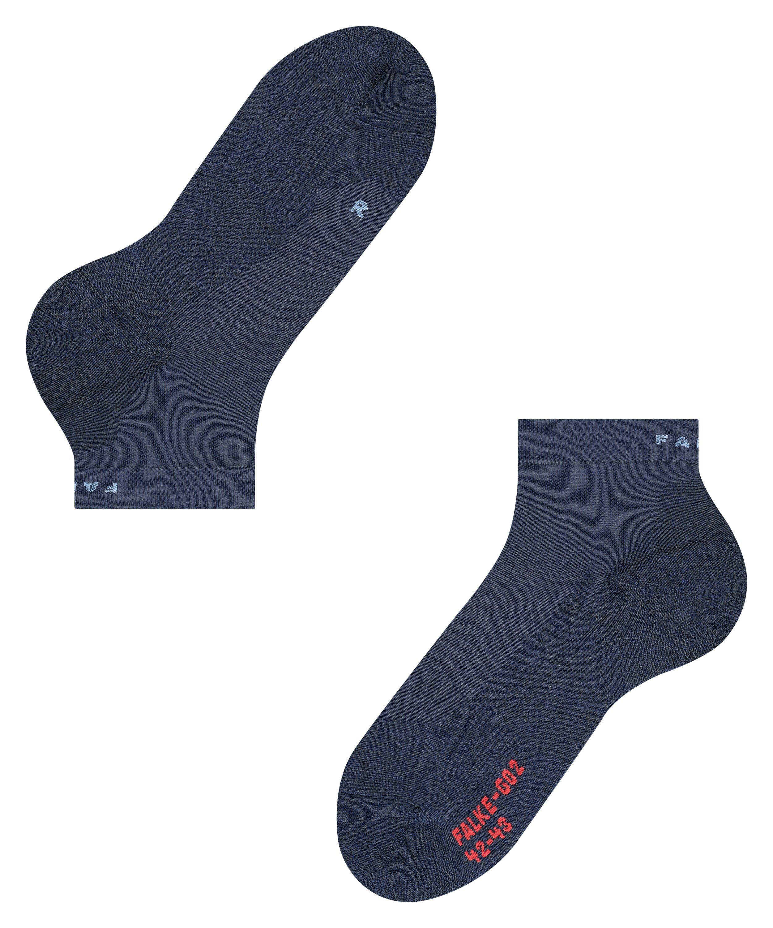 FALKE (6116) Sportsocken für Polsterung GO2 mittelstarker (1-Paar) Short space Spikeschuhe mit blue
