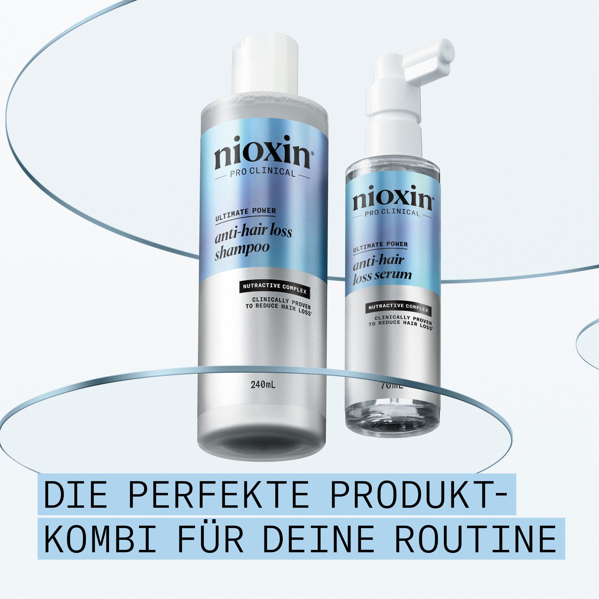 Nioxin Kopfhaut-Pflegeshampoo NIOXIN ANTI-HAIR LOSS SHAMPOO, nährend, pflegend, gegen Haarverlust