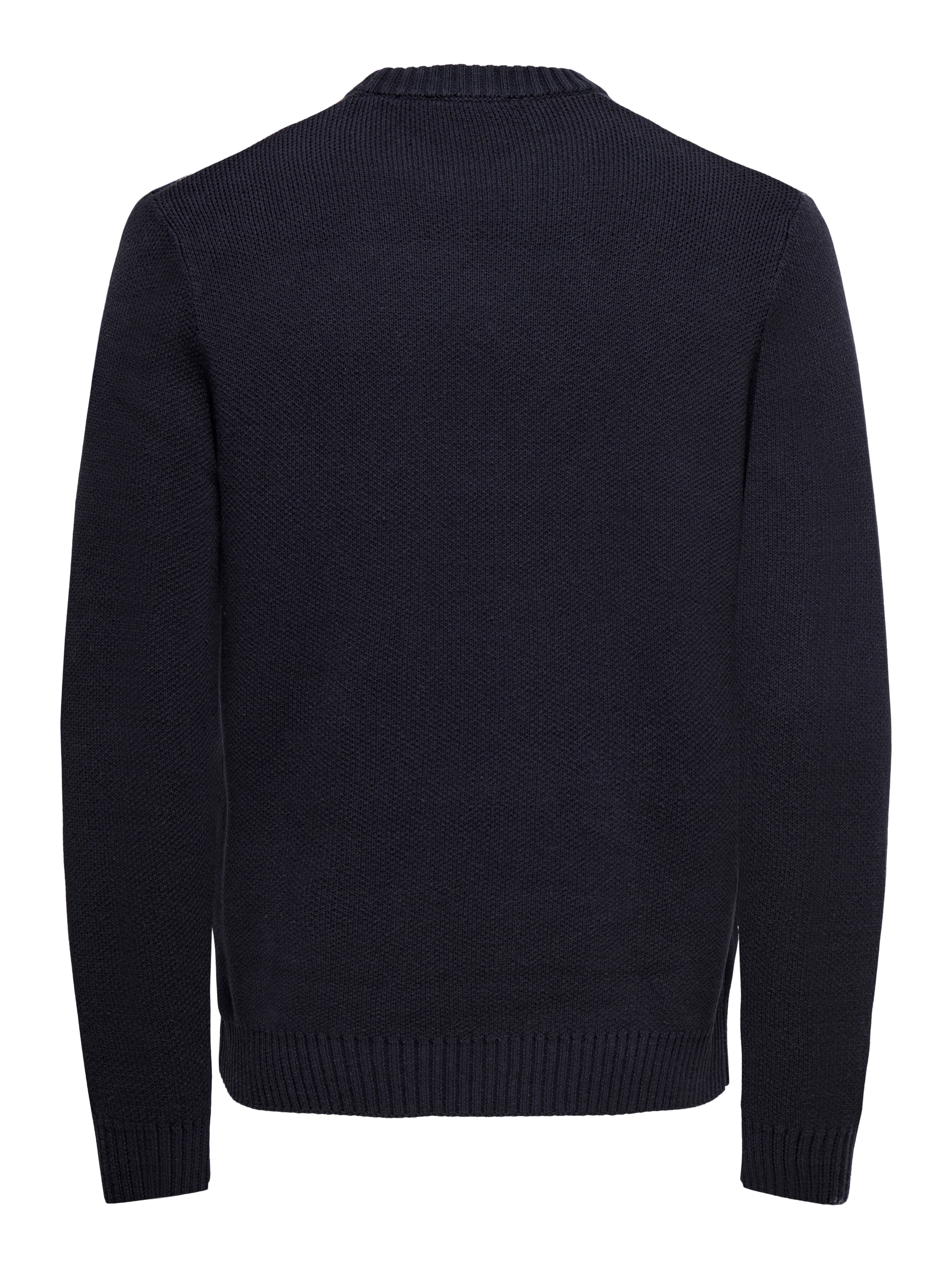 ONLY & SONS Rundhalspullover ONSX-MAX SNOW REG CREW KNIT günstig online kaufen