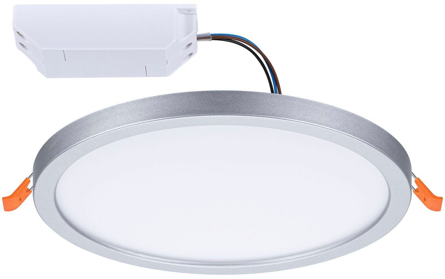 Paulmann LED Einbauleuchte Areo, Smart Home, LED fest integriert, warmweiß  - kaltweiß, LED-Modul, Weiß Tunable White, Gleichmäßiges Raumlicht auf  Basis modernster LED-Technik