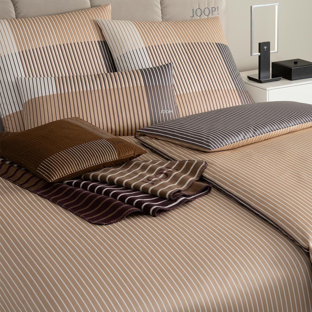 JOOP! Bettwäsche Divided, Mako Satin, 2 günstig online kaufen