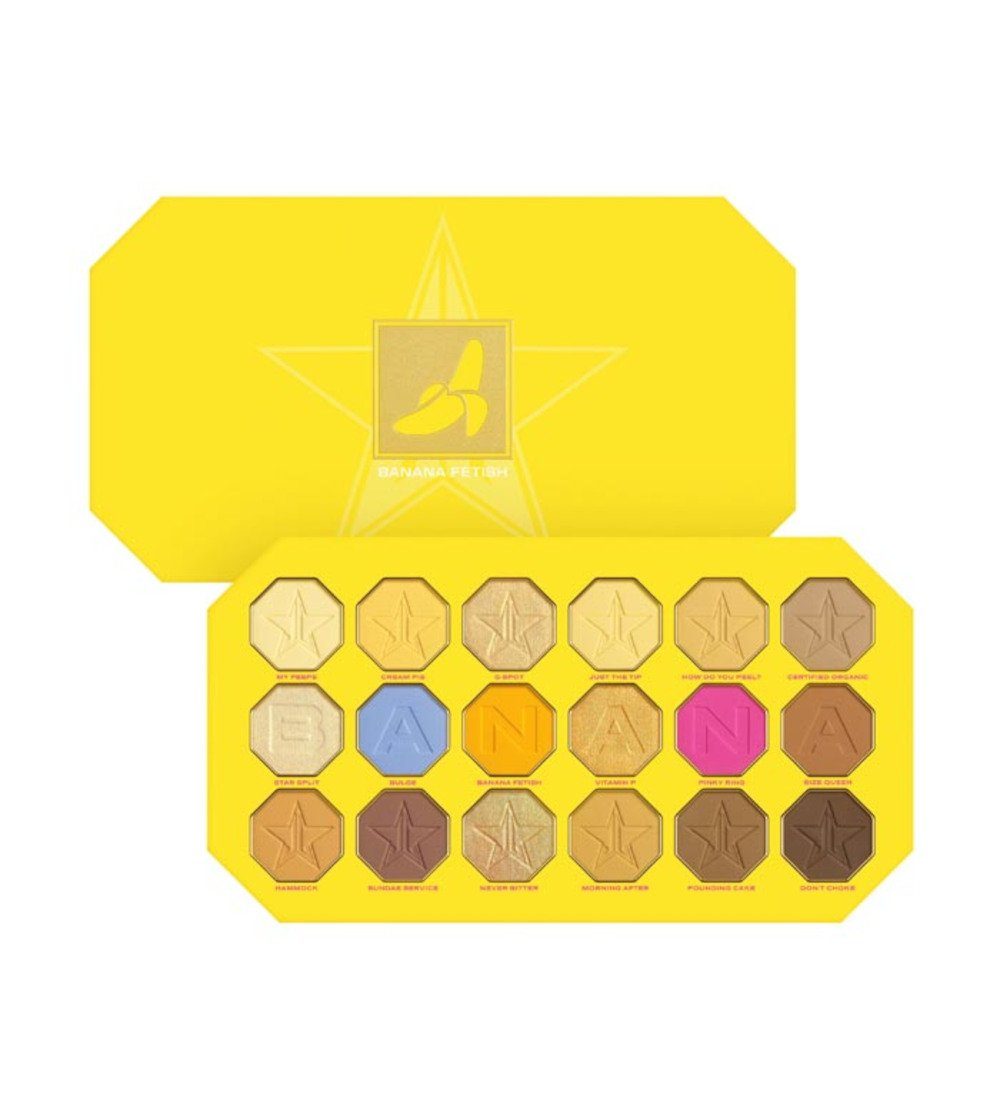 UE Stock Тени для век-Palette Jeffree Star Cosmetics Тени для век Palette - Тени для век Banana Fetish