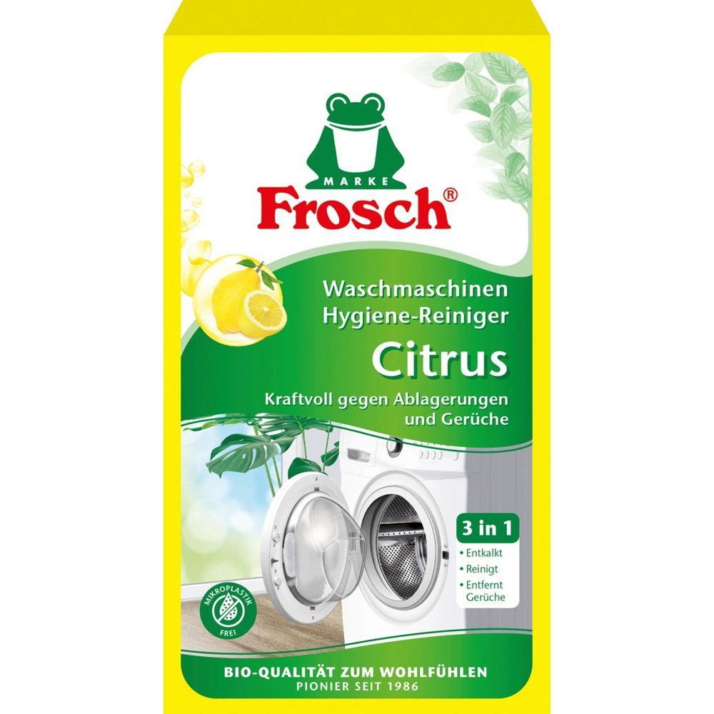 FROSCH Citrus Waschmaschinen Hygiene-Reiniger, 250 g Spezialwaschmittel