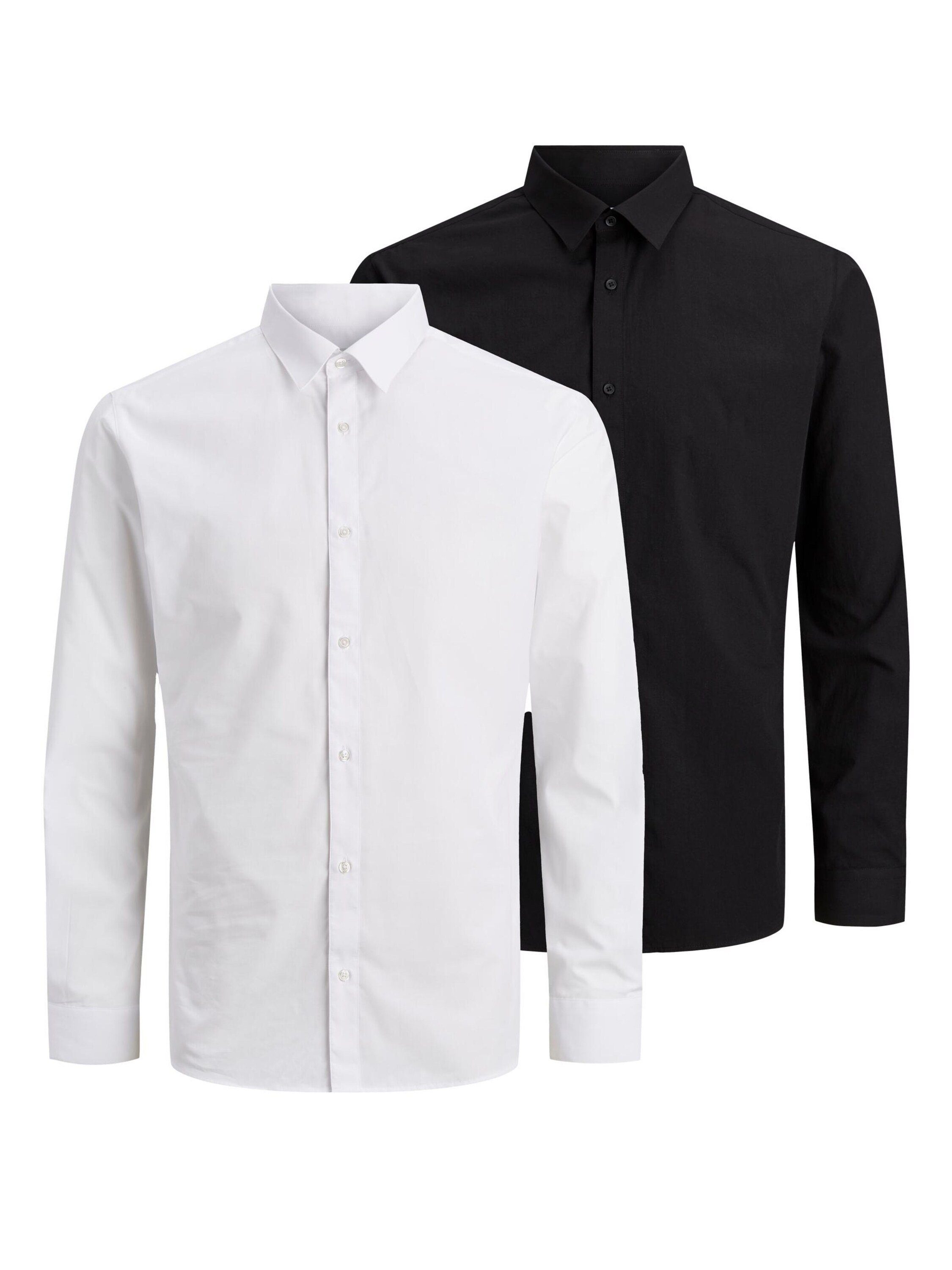 Jack & Jones Langarmhemd Joe (2-tlg)