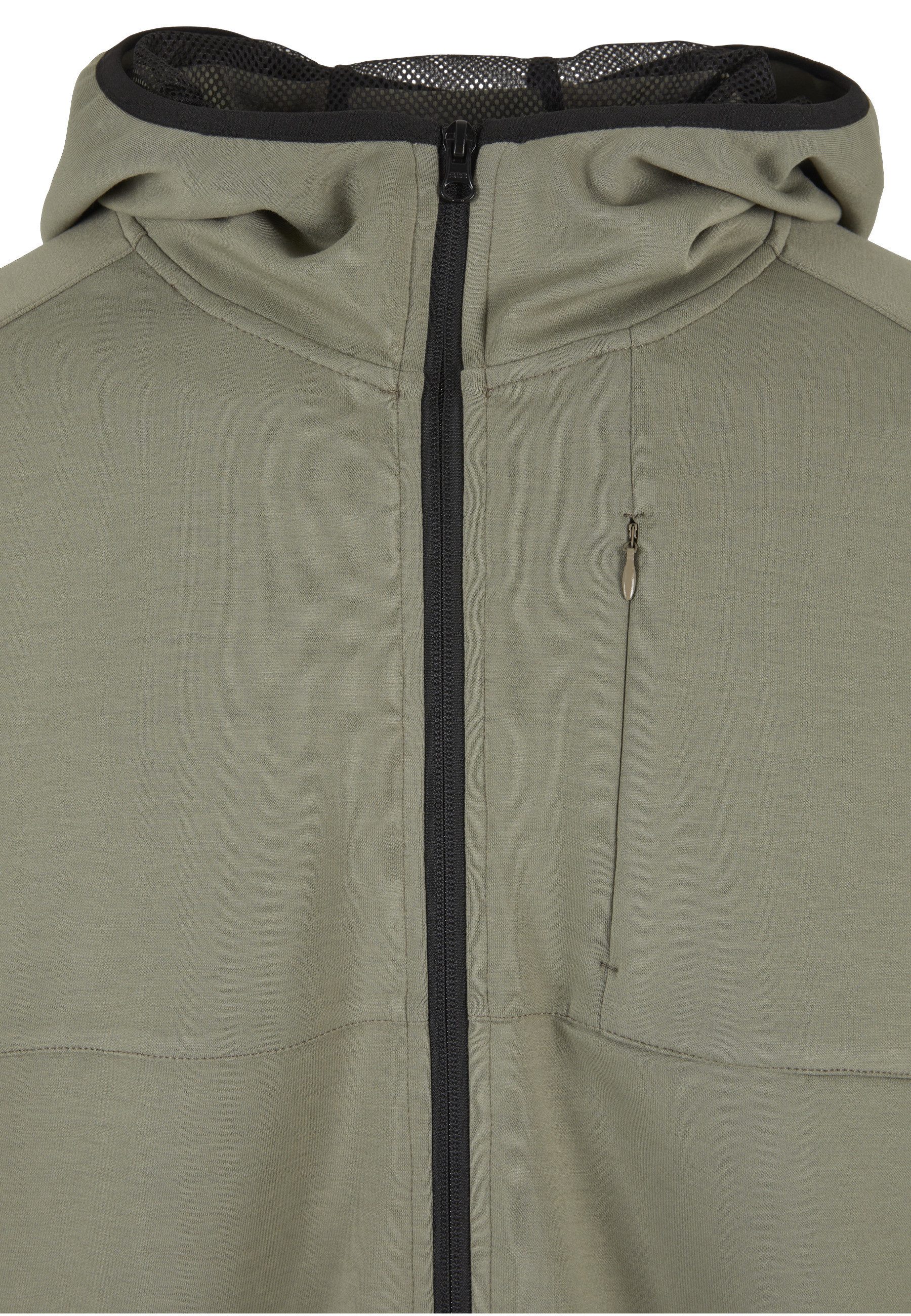 URBAN CLASSICS Sweatjacke Urban Classics Scuba Zip Pocket Hoody