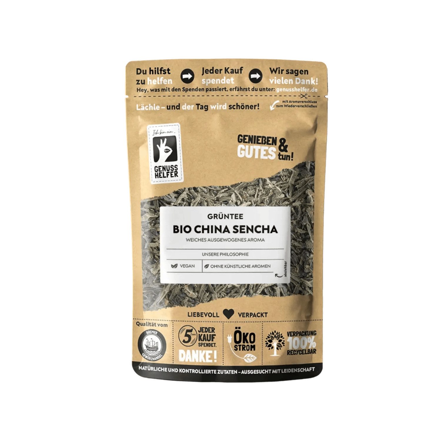 Bremer Gewürzhandel Tee China Sencha, BIO, 100 g