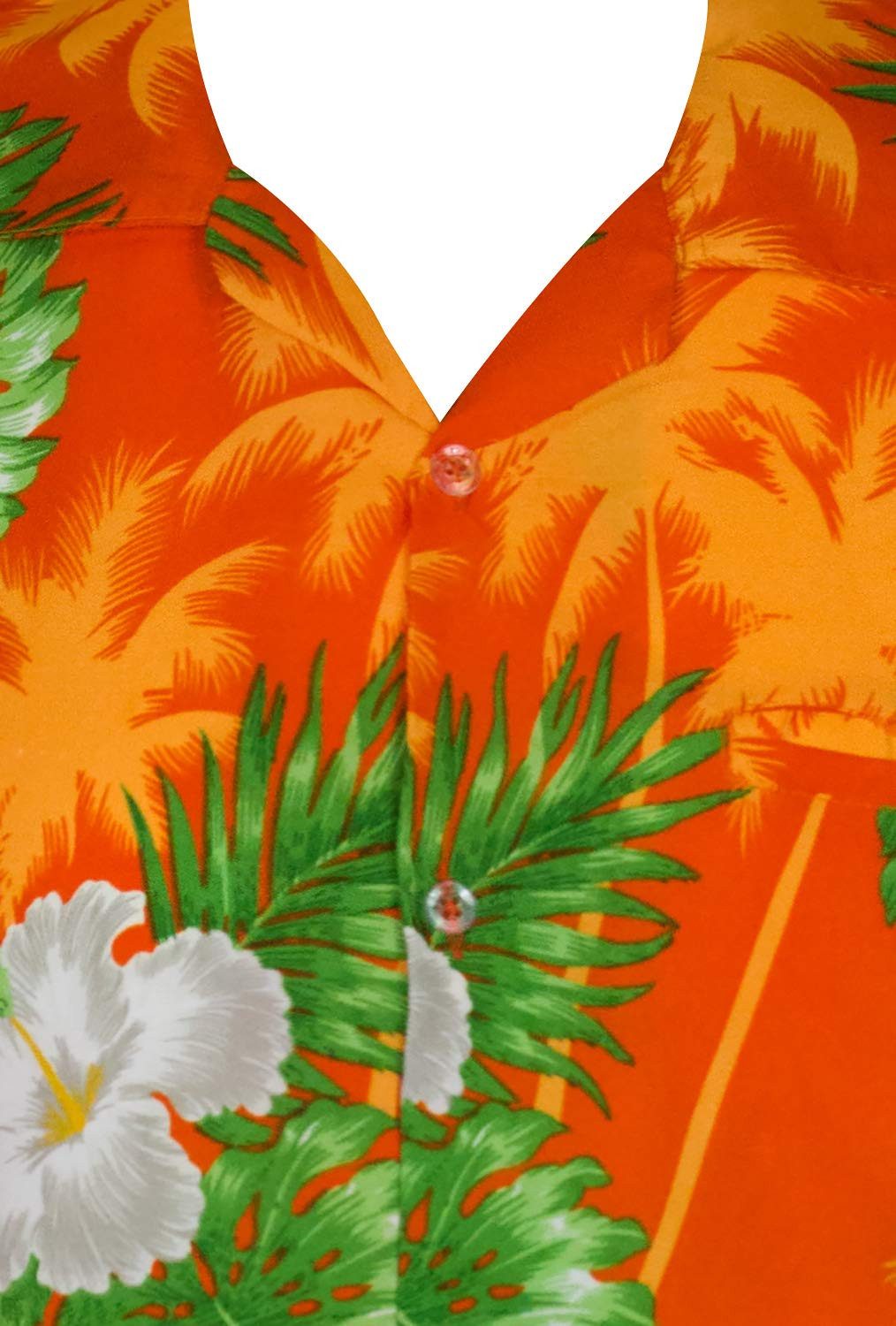 King Kameha Hawaiihemd Small Flower Kids Funky Hawaii-Hemd Kinder Kurzarm Front-Tasche