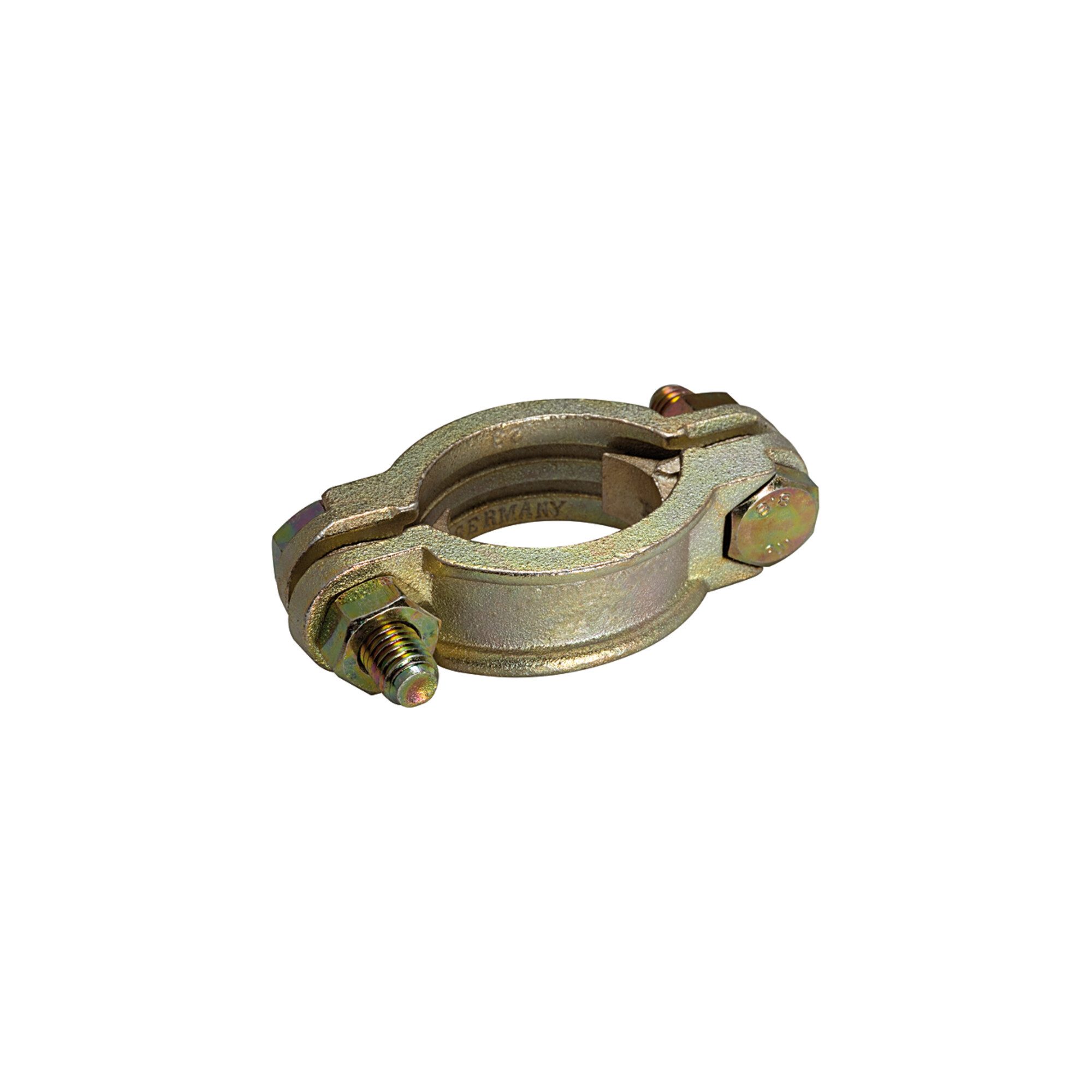 RIEGLER Schlauchschelle Riegler Schlauchklemme, 2-tlg., Temperguss, Spannber. 32-40, LW 25 (1"