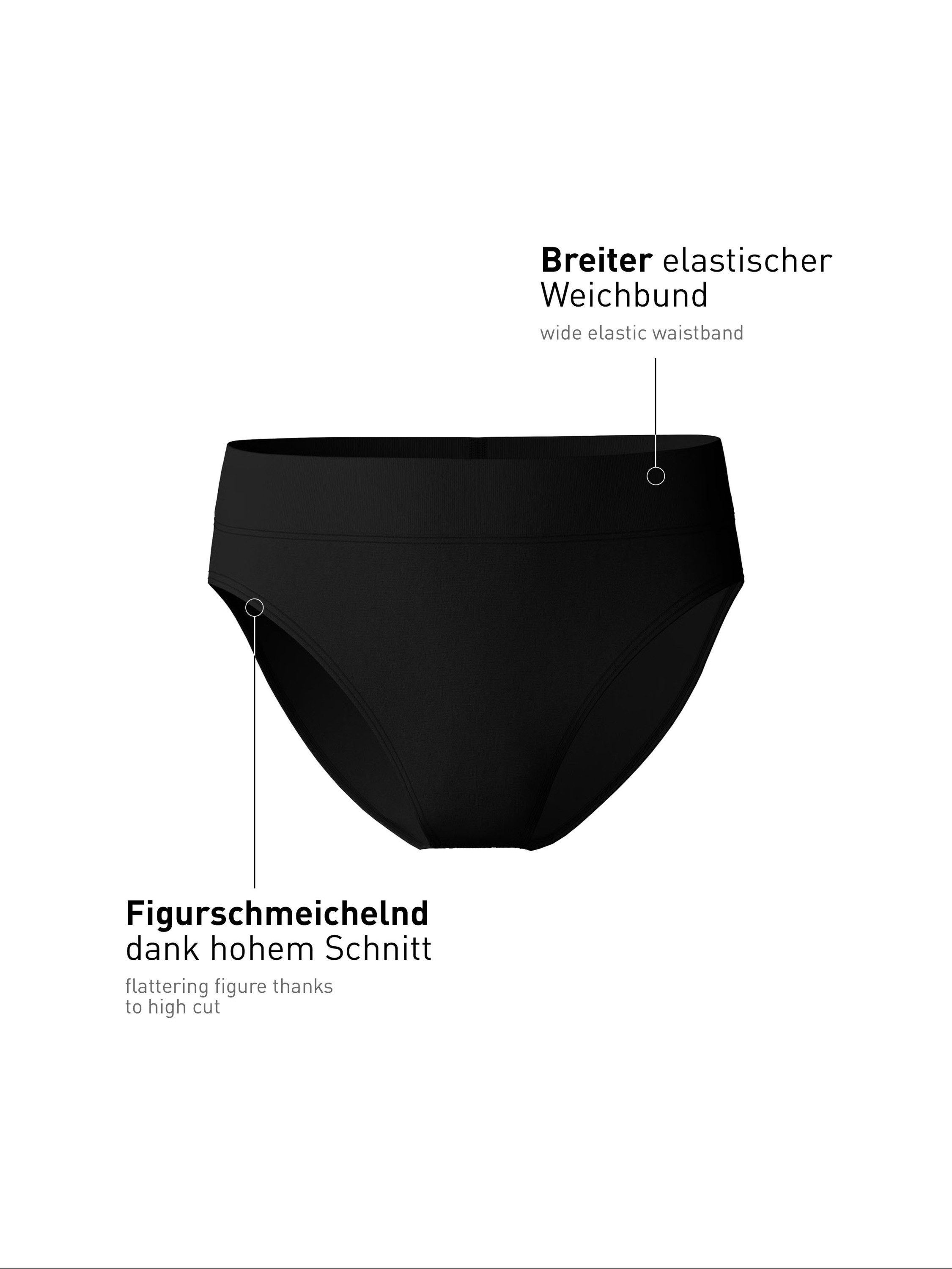 CALIDA Taillenslip Elastic Damen (1-St) mit Softbund, high waist, weich und elastisch – Bild 5 von 5