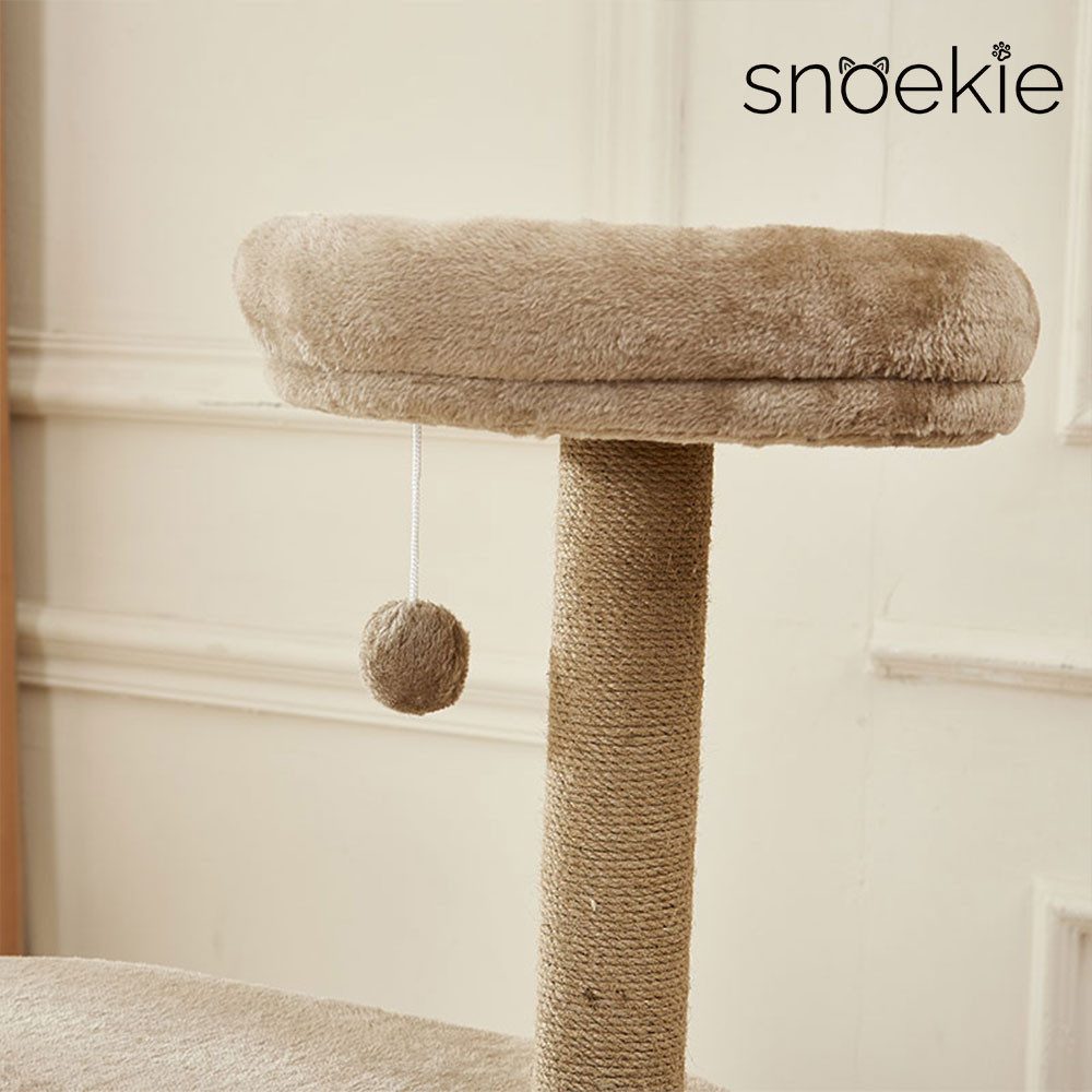 SNOEKIE Kratzbaum Snoekie Vielseitiger Kratzbaum, Kuschelhöhle, Hängemulde, kleine Katzen