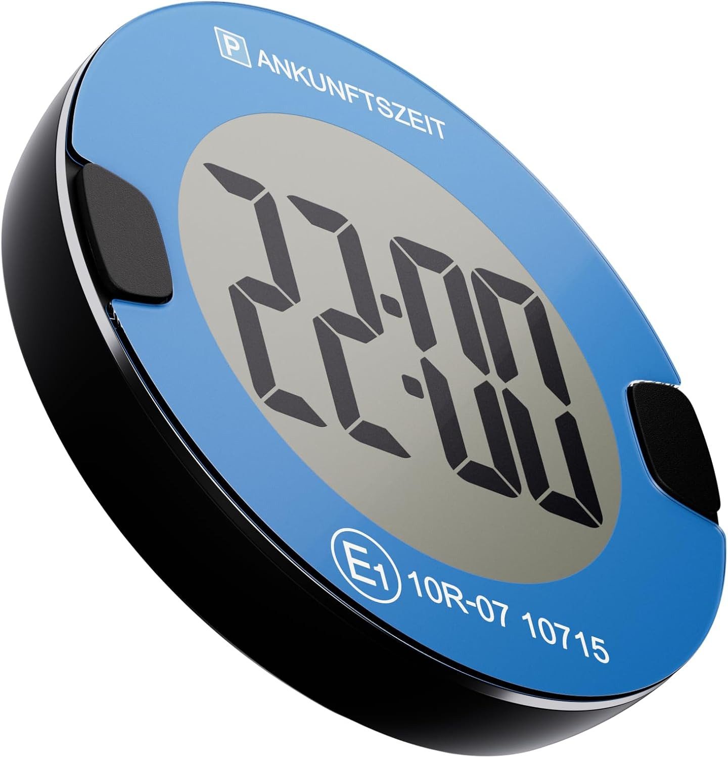 OOONO elektronische Parkscheibe P-DISC NO4 automatische Zeiteinstellung (Neuste Generation), Hochkontrast-Display, bis zu 3 Jahre Batterielaufzeit