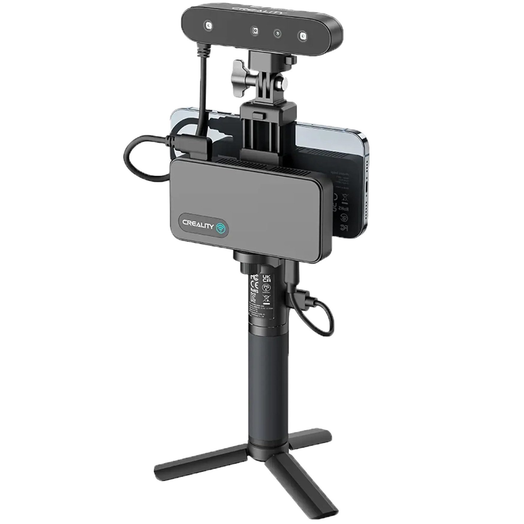 Creality Creality CR-Scan Ferret Pro 3D-Scanner, (Bluetooth, Kabelloser 3D-Scanner Hohe Scanpräzision Mobiler Einsatz)