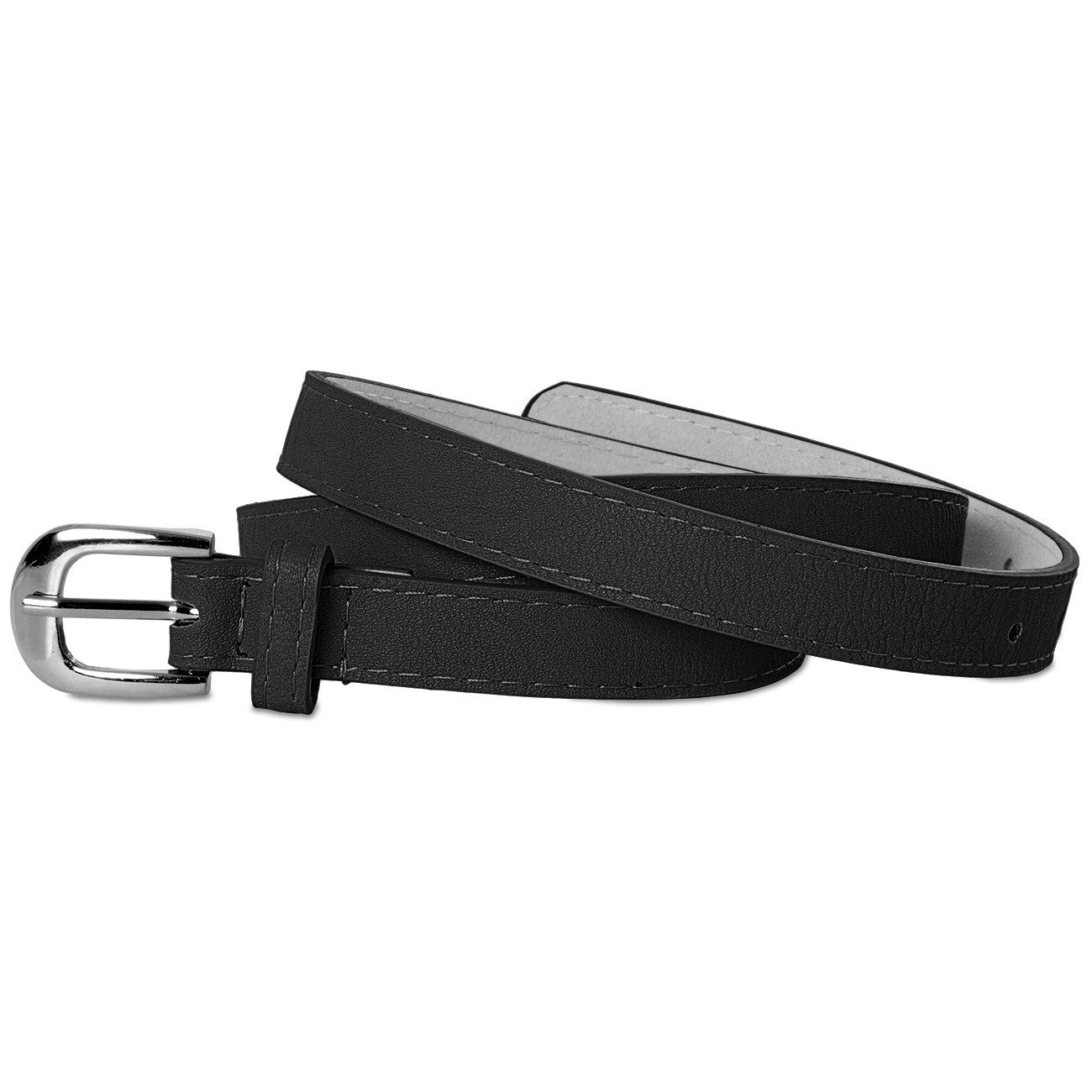 Caspar Ledergürtel GU262 klassisch schmaler Damen günstig online kaufen