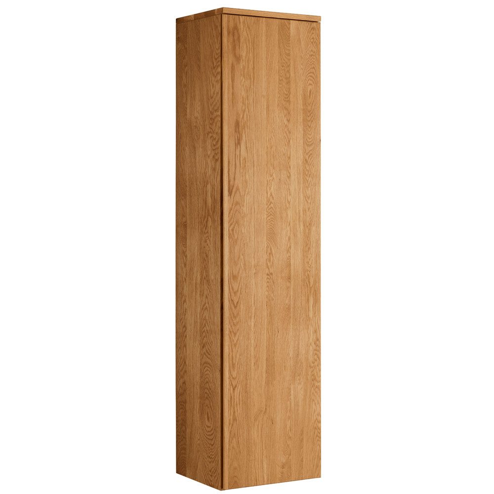 Lomadox Garderobenschrank SALACH-64 Eiche massiv geölt, günstig online kaufen