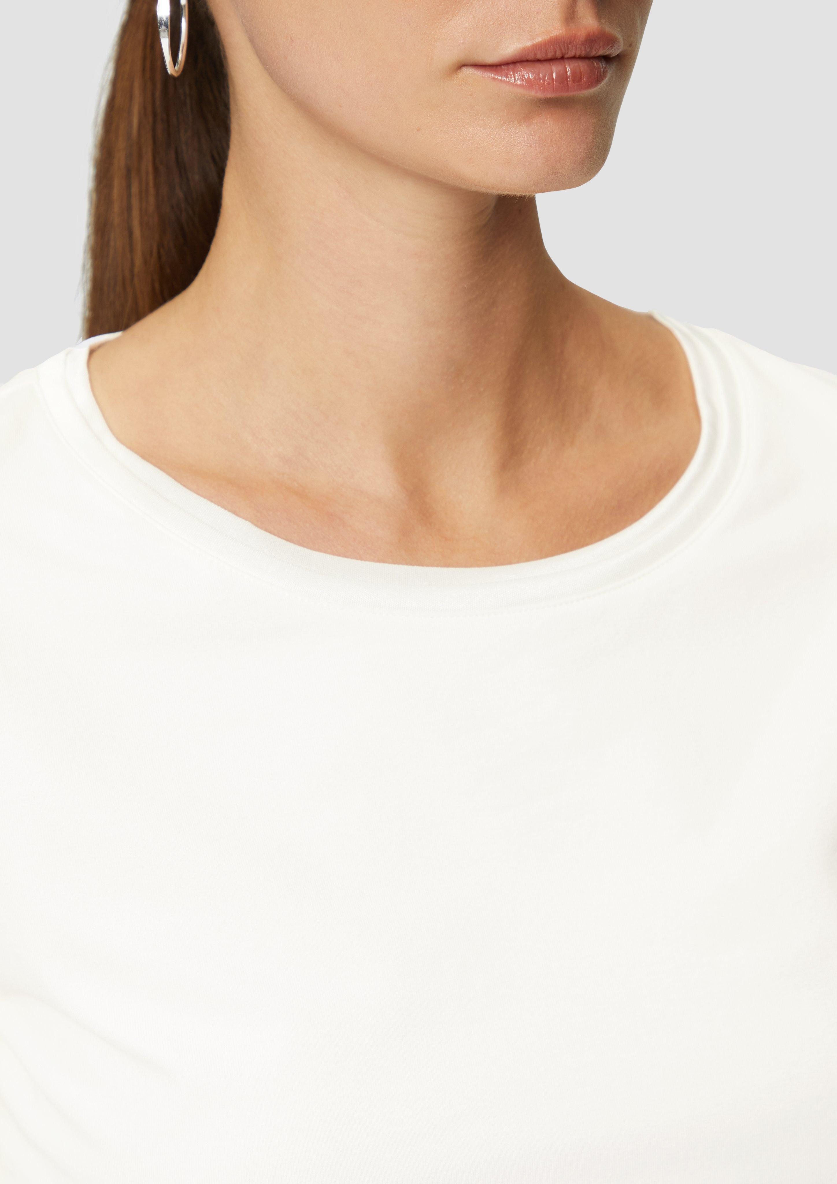 s.Oliver BLACK LABEL Kurzarmshirt T-Shirt aus günstig online kaufen