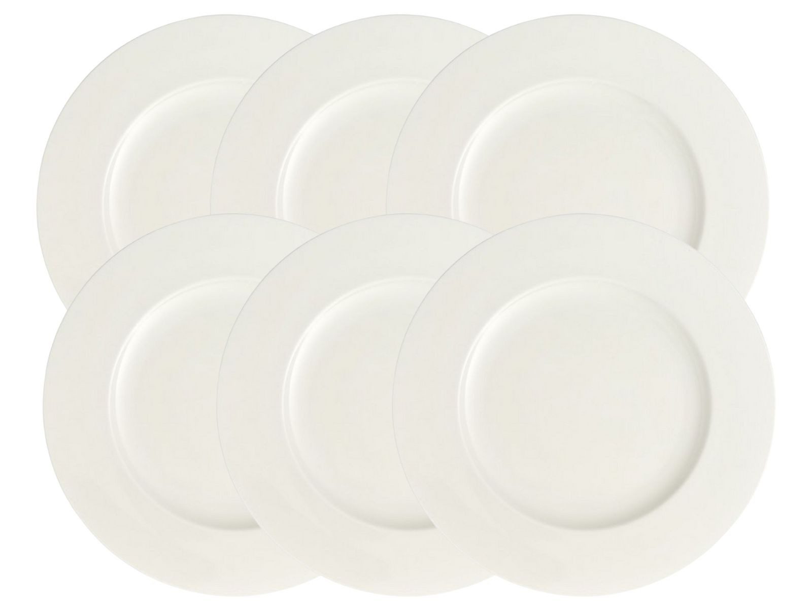 Villeroy & Boch Тарелки-Set Royal Тарелка обеденная 29 cm Set6, Premium Bone Porcelain