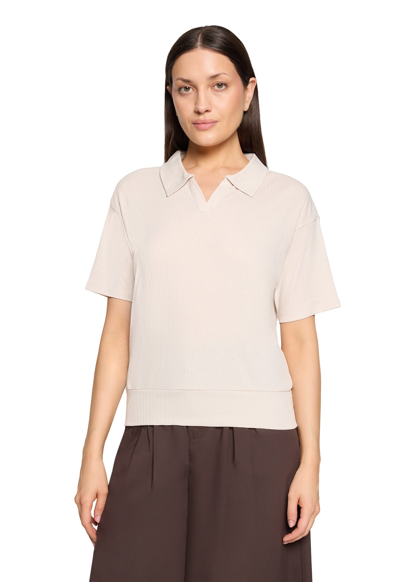 Cartoon Kurzarmshirt Damen kurzarm (1-tlg)