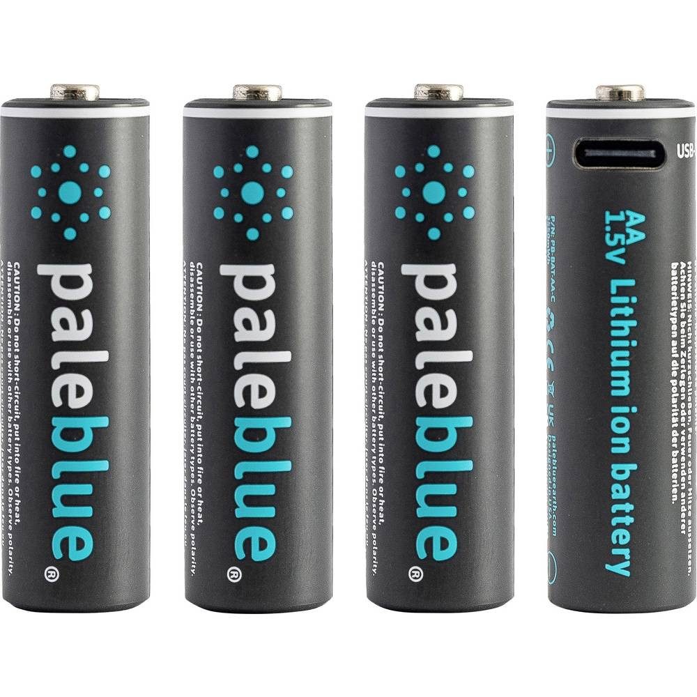 Paleblue USB-C Mignon AA Li-Ion Akku 4er Blister PB-AA-C Akku