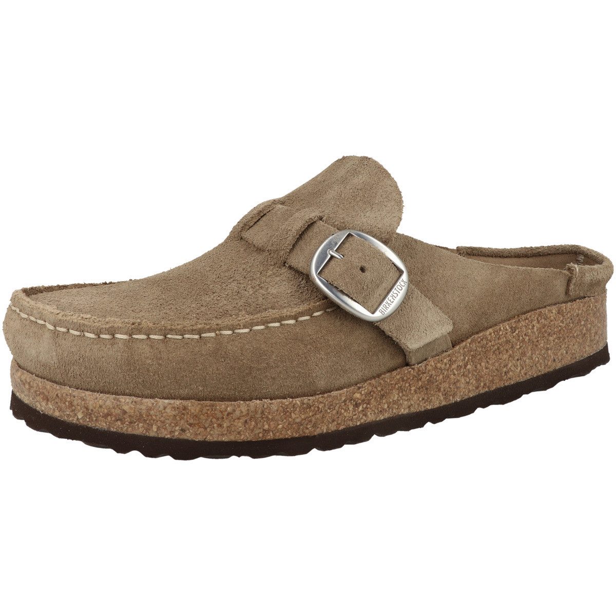 Birkenstock Buckley Veloursleder normal Damen Clog Sandalen, Hausschuhe, Pantoletten, Badeschuhe, Gartenschuhe