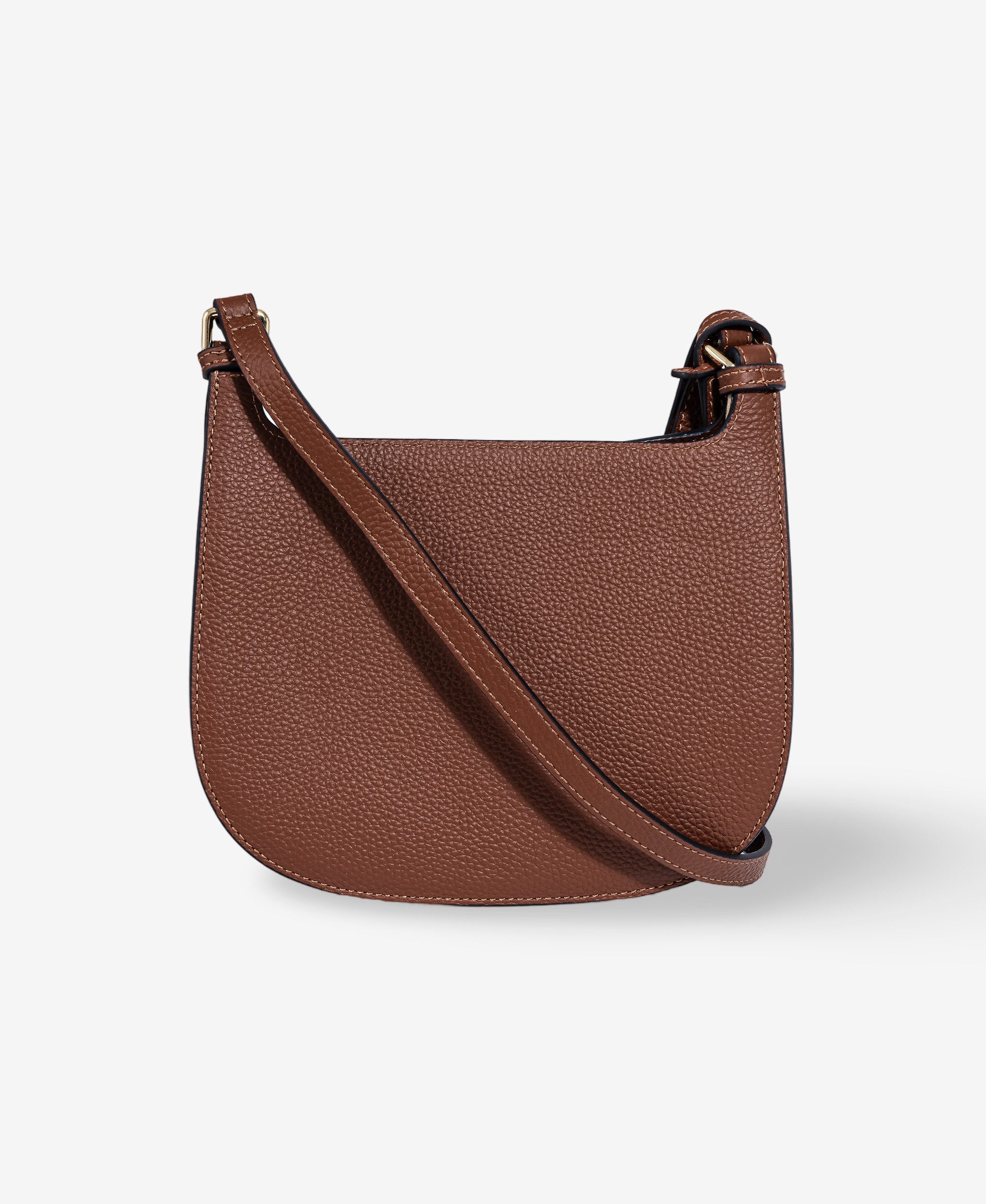 GLAMIRA Handtasche GoAnywhere Braune Umhängetasche (1-tlg), echt Leder