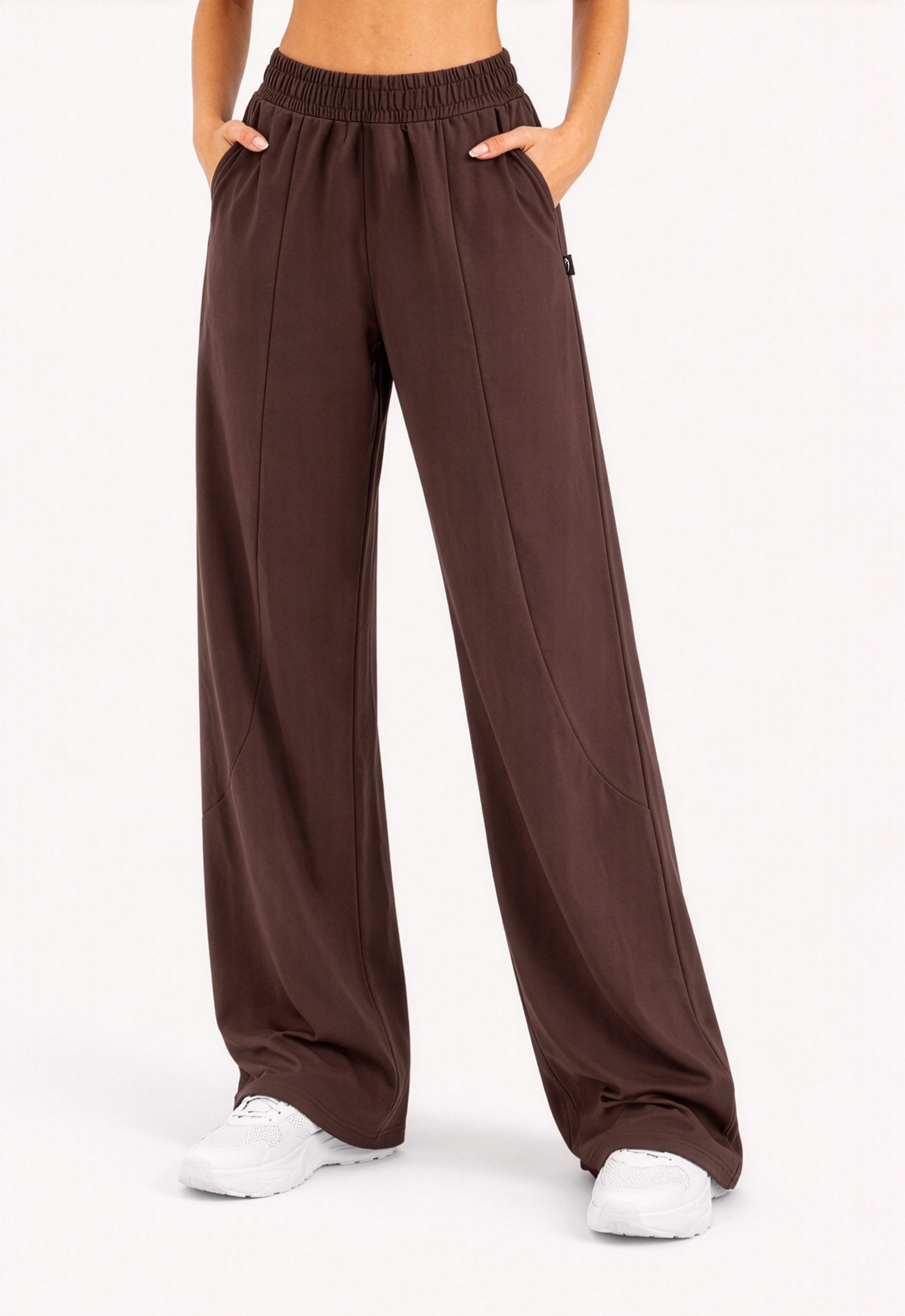 Jogginghose Nexa, Wide-Leg Damen, Trainingshose mit High-Waist & Loose Fit, Gym